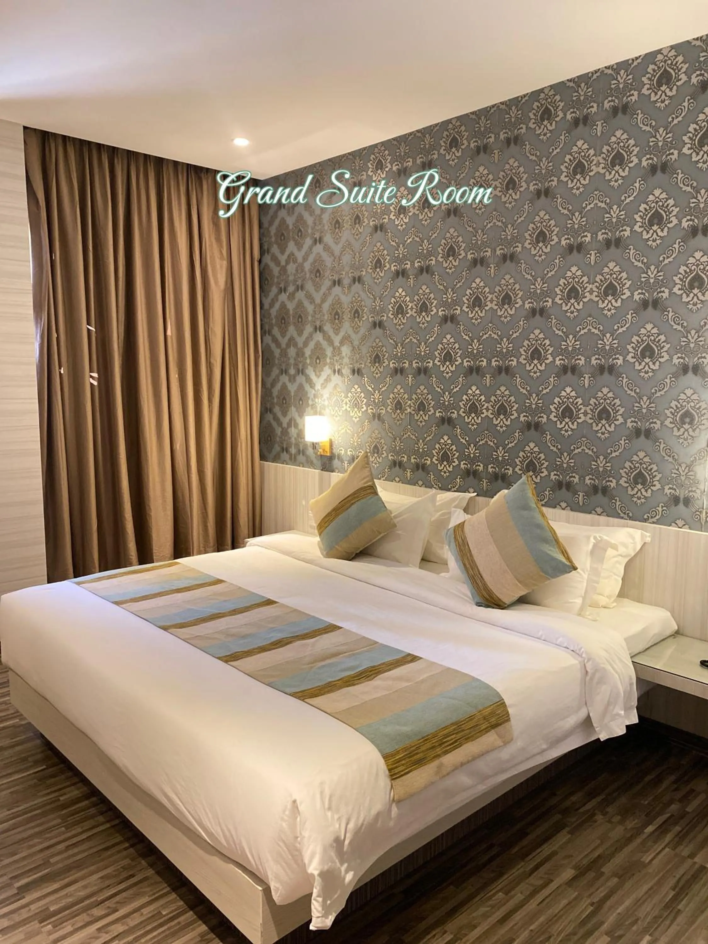 Bed in Grand Sydney Hotel