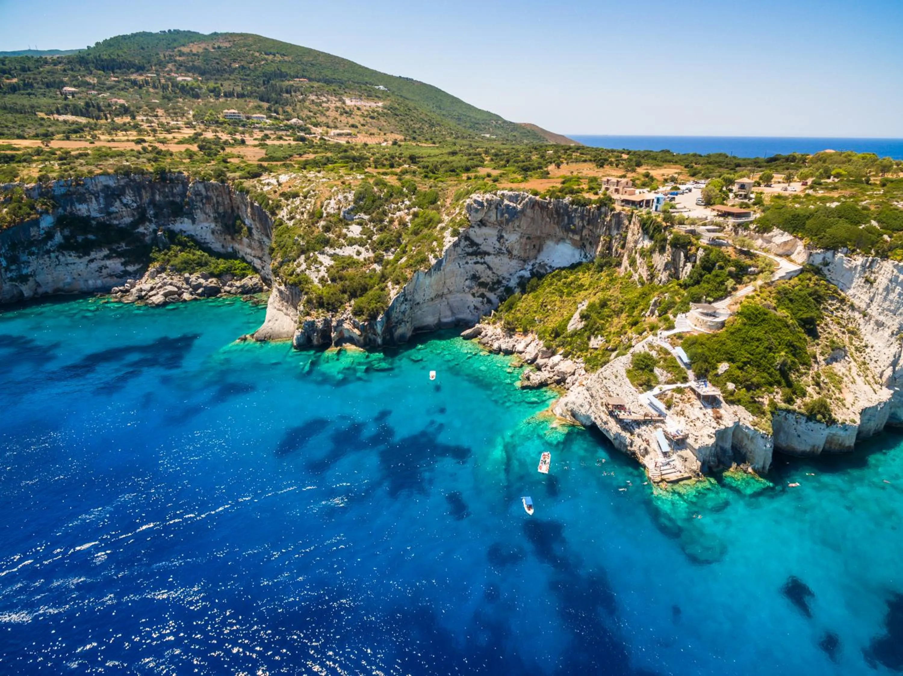 Bird's eye view in Potamitis Windmills & Apartments - Unique Stay with Scenic Views, by ZanteWize