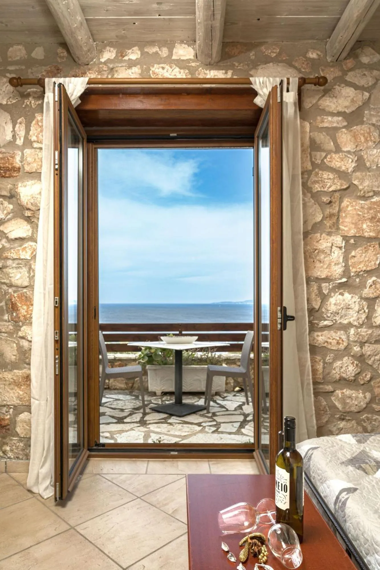 Balcony/Terrace in Potamitis Windmills & Apartments - Unique Stay with Scenic Views, by ZanteWize