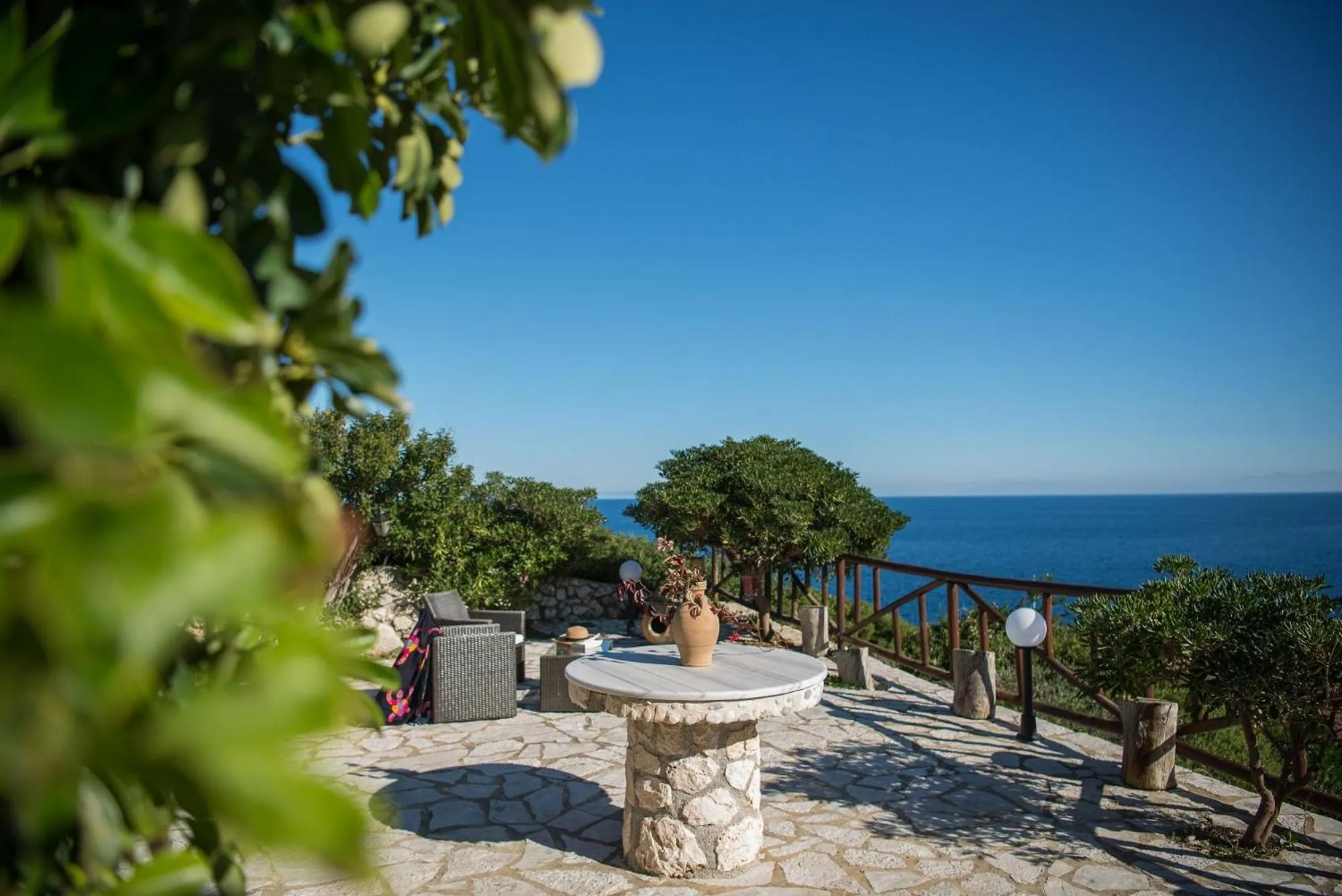 Patio in Potamitis Windmills & Apartments - Unique Stay with Scenic Views, by ZanteWize