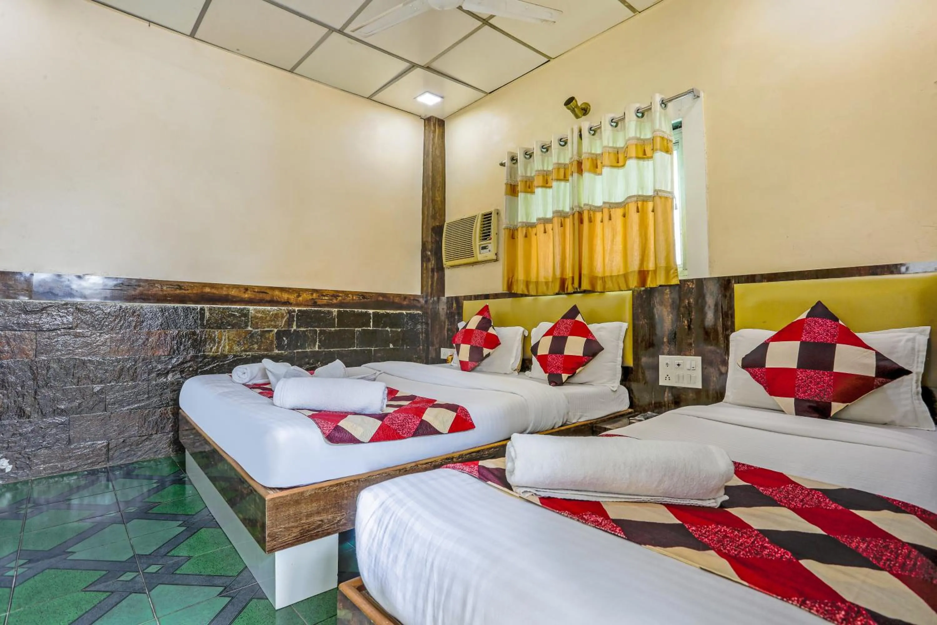 Photo of the whole room, Bed in HOTEL GOLDEN PLAZA