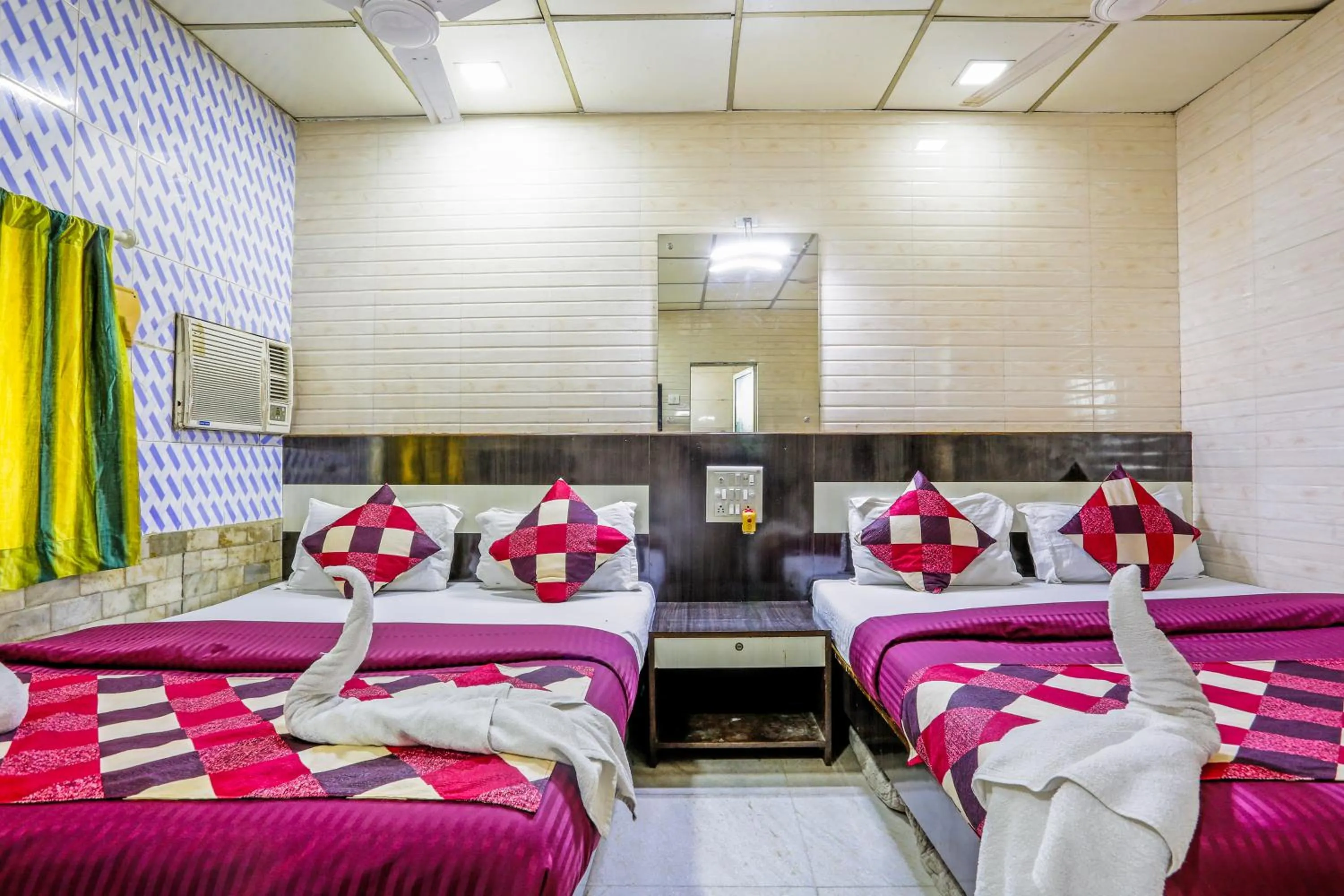 Bed in HOTEL GOLDEN PLAZA