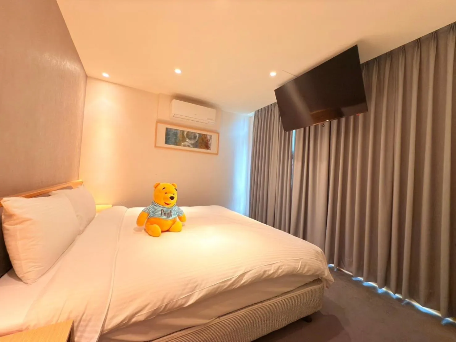 Bed in Michi Hotel - Zhongli