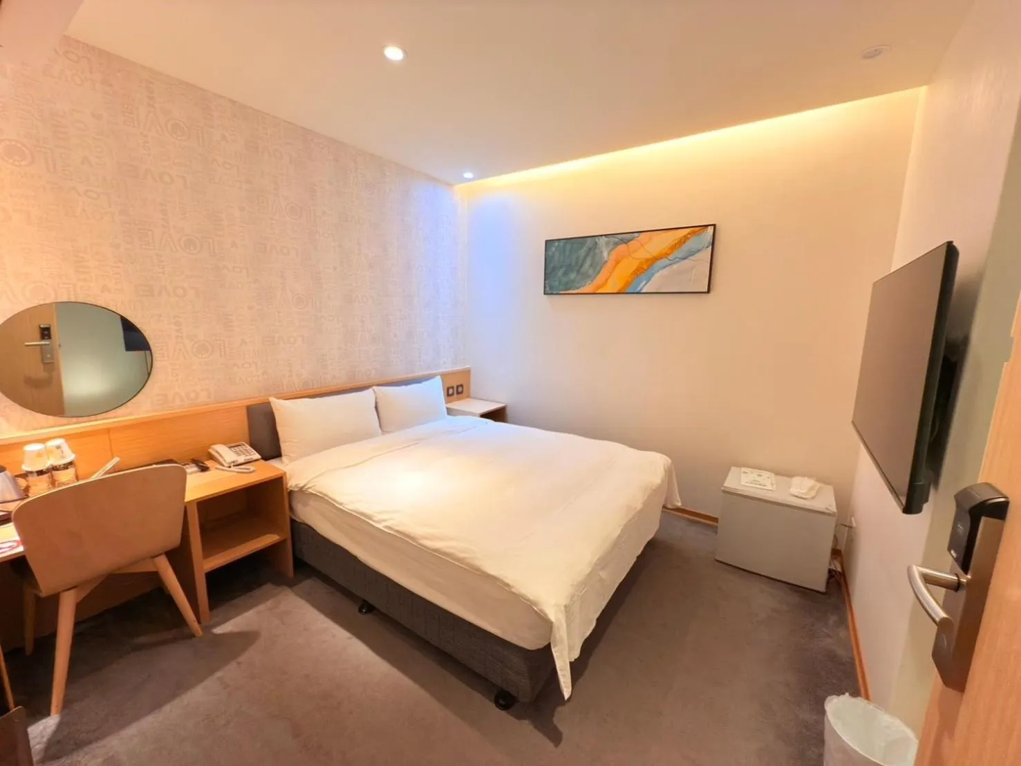 Bed in Michi Hotel - Zhongli