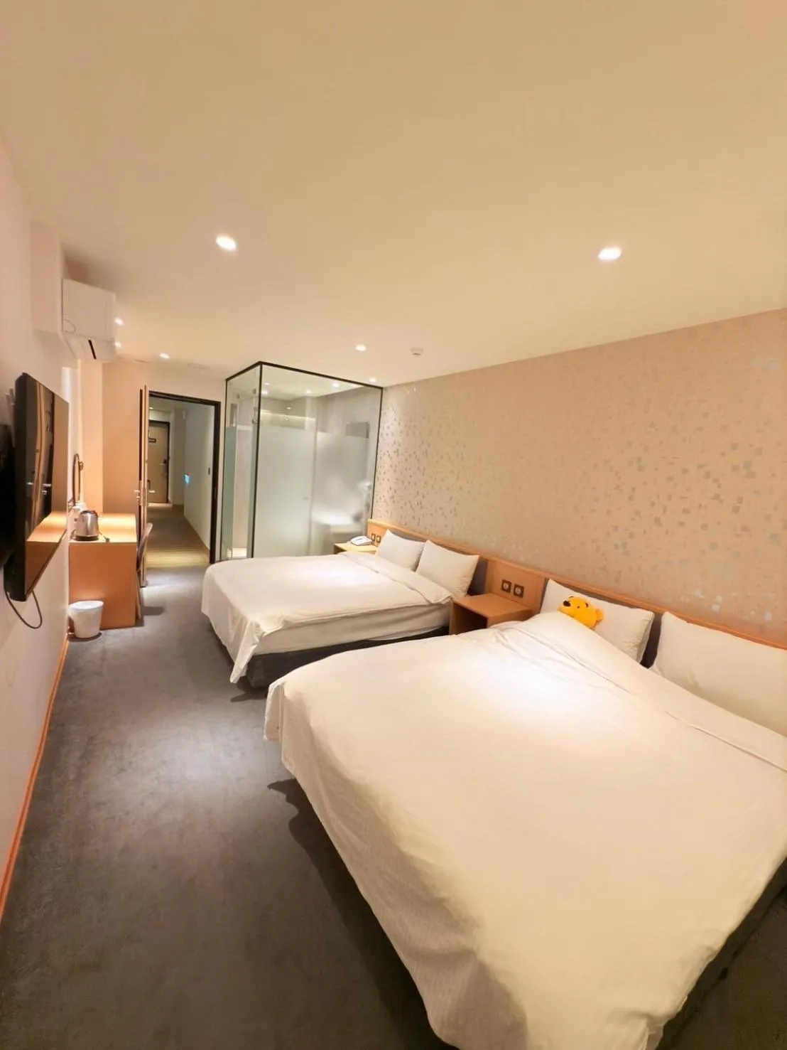 Bed in Michi Hotel - Zhongli