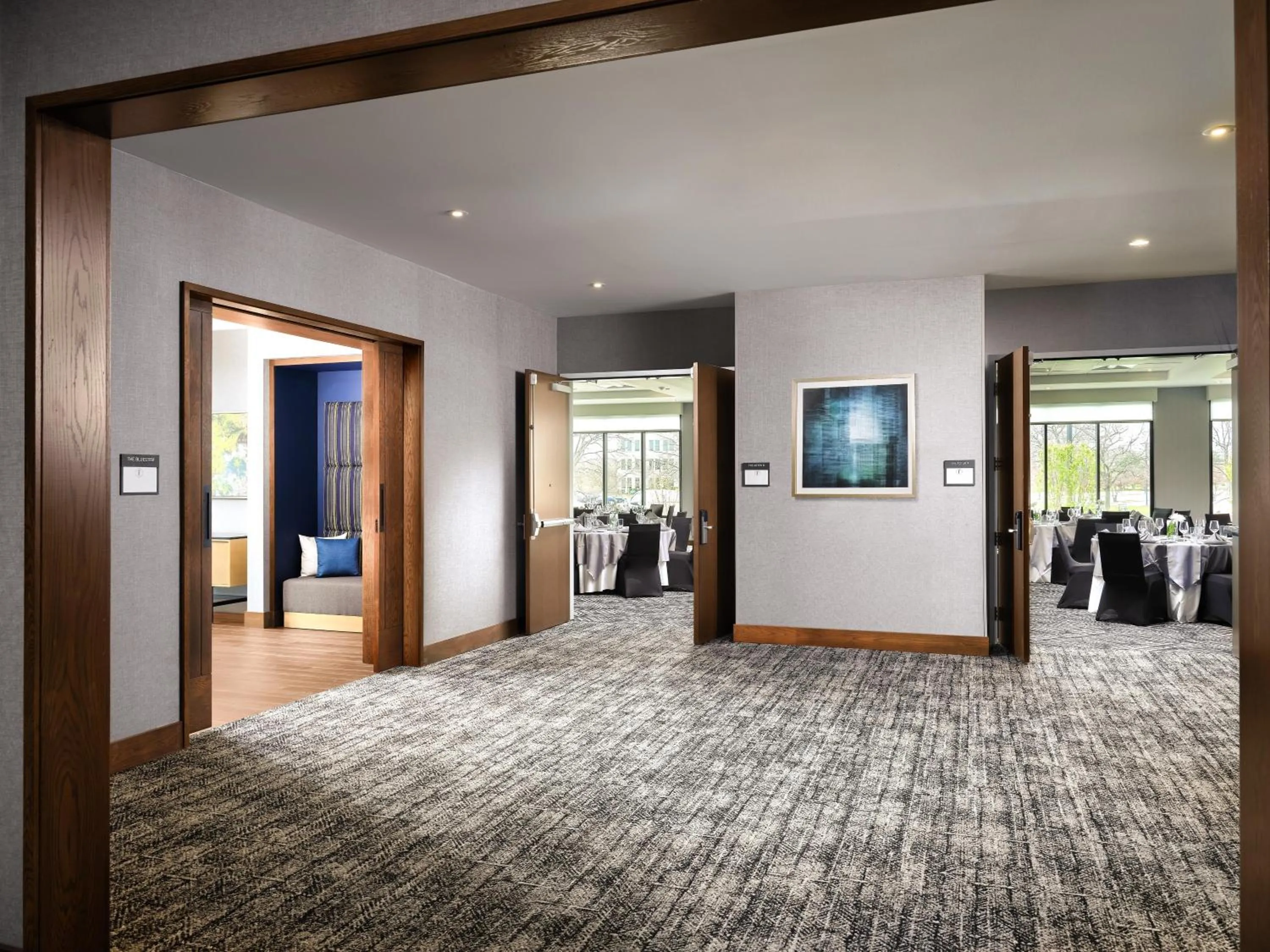 Meeting/conference room in The Forester Hotel, part of Unscripted by Hyatt