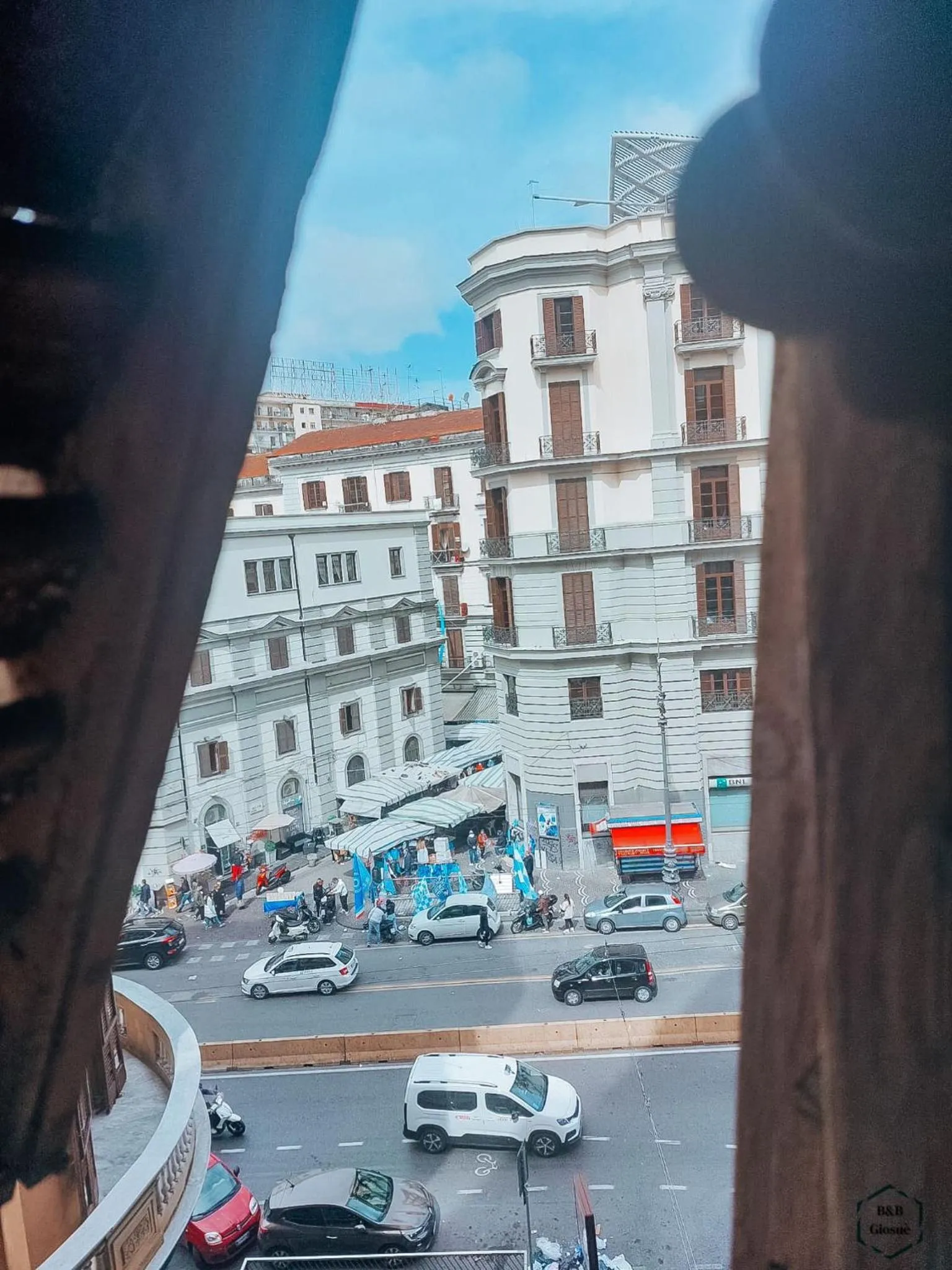 City view in B&B Giosuè