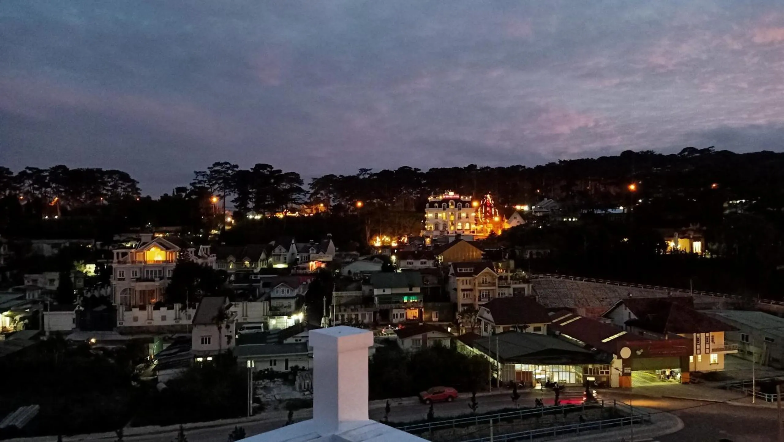 Property building in Crown Dalat Hotel