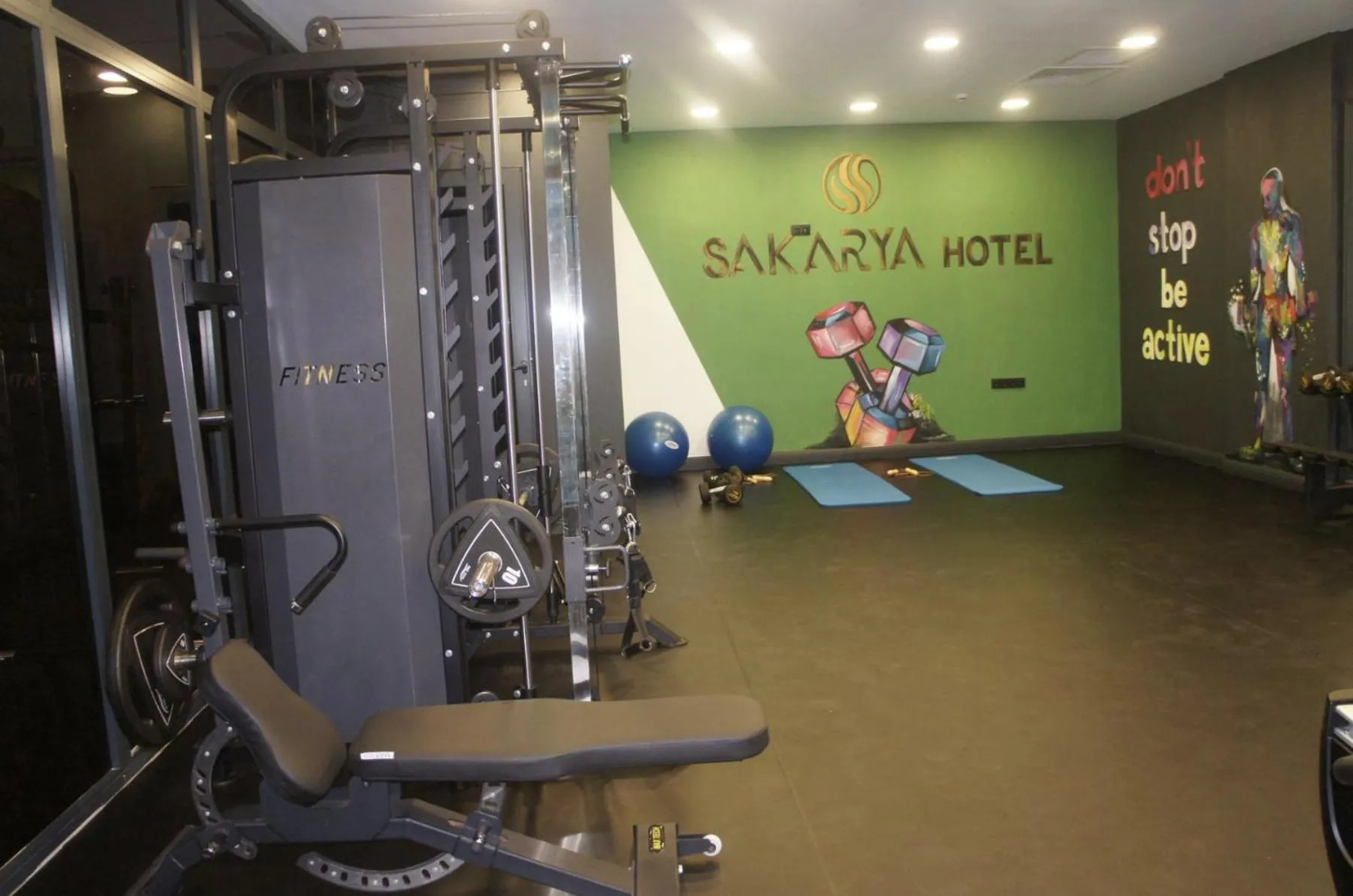 Fitness centre/facilities in Sakarya Hotel