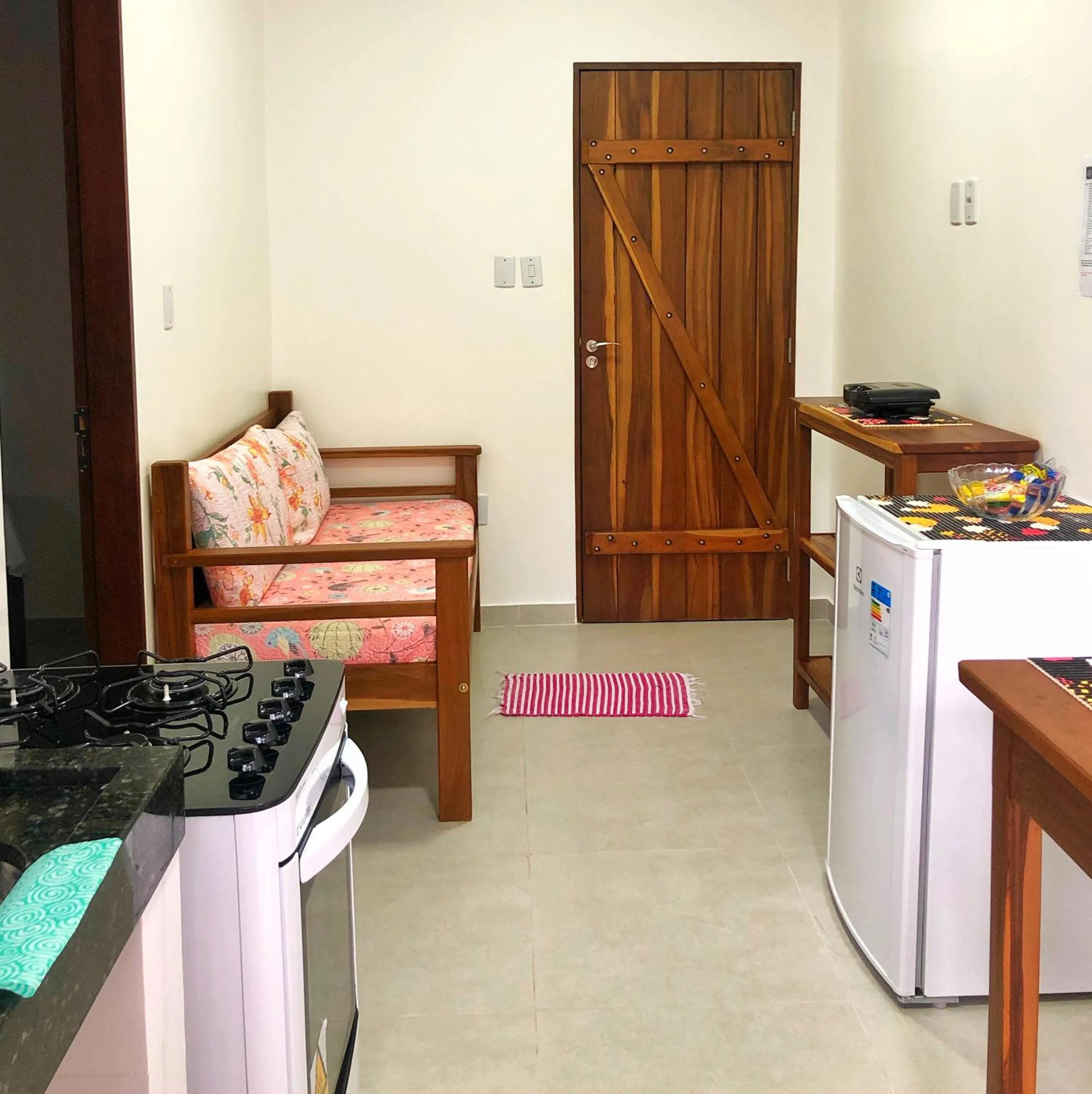 Kitchen or kitchenette in Village São Jorge - Guest Apartment