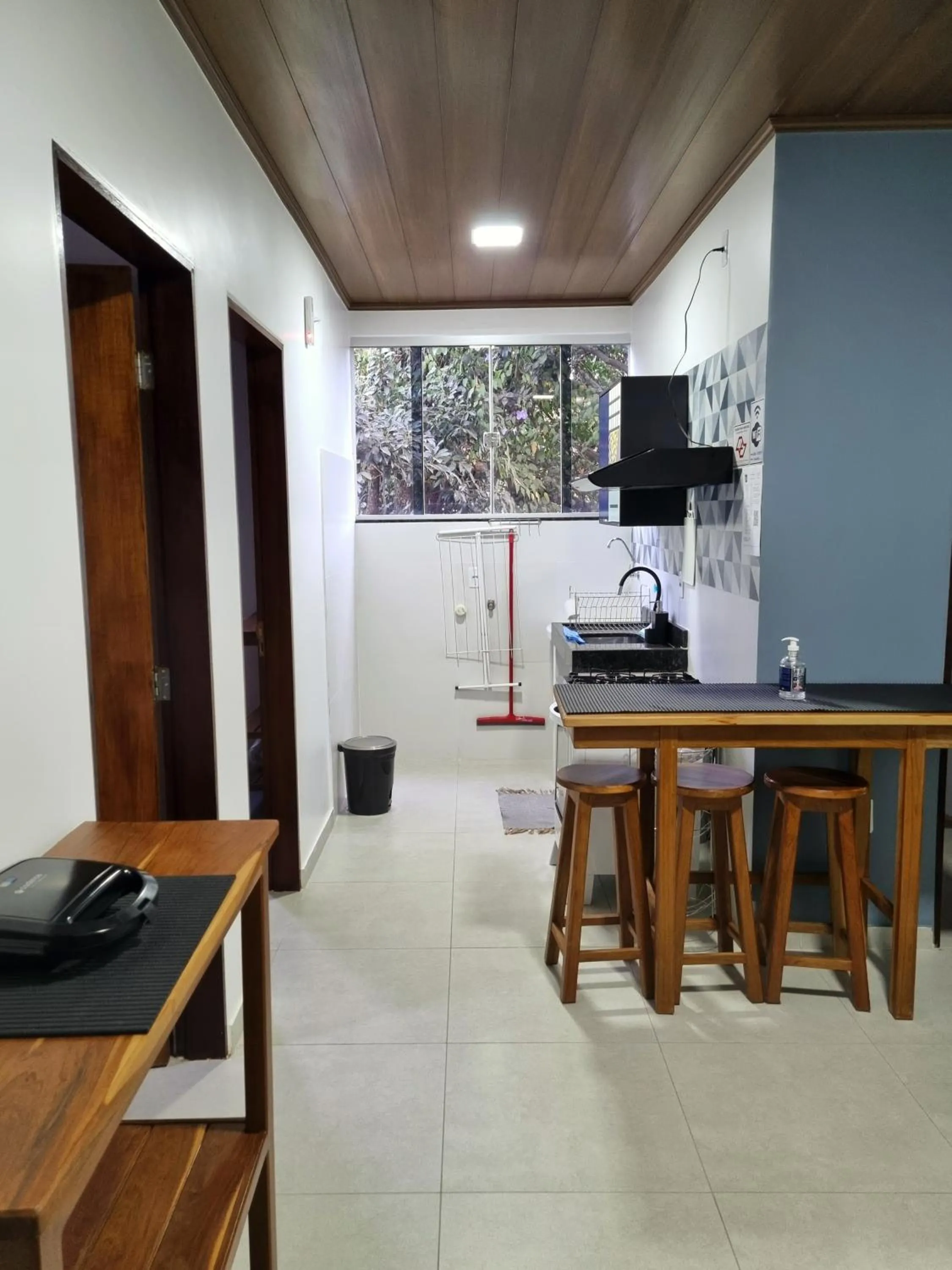 Kitchen or kitchenette in Village São Jorge - Guest Apartment