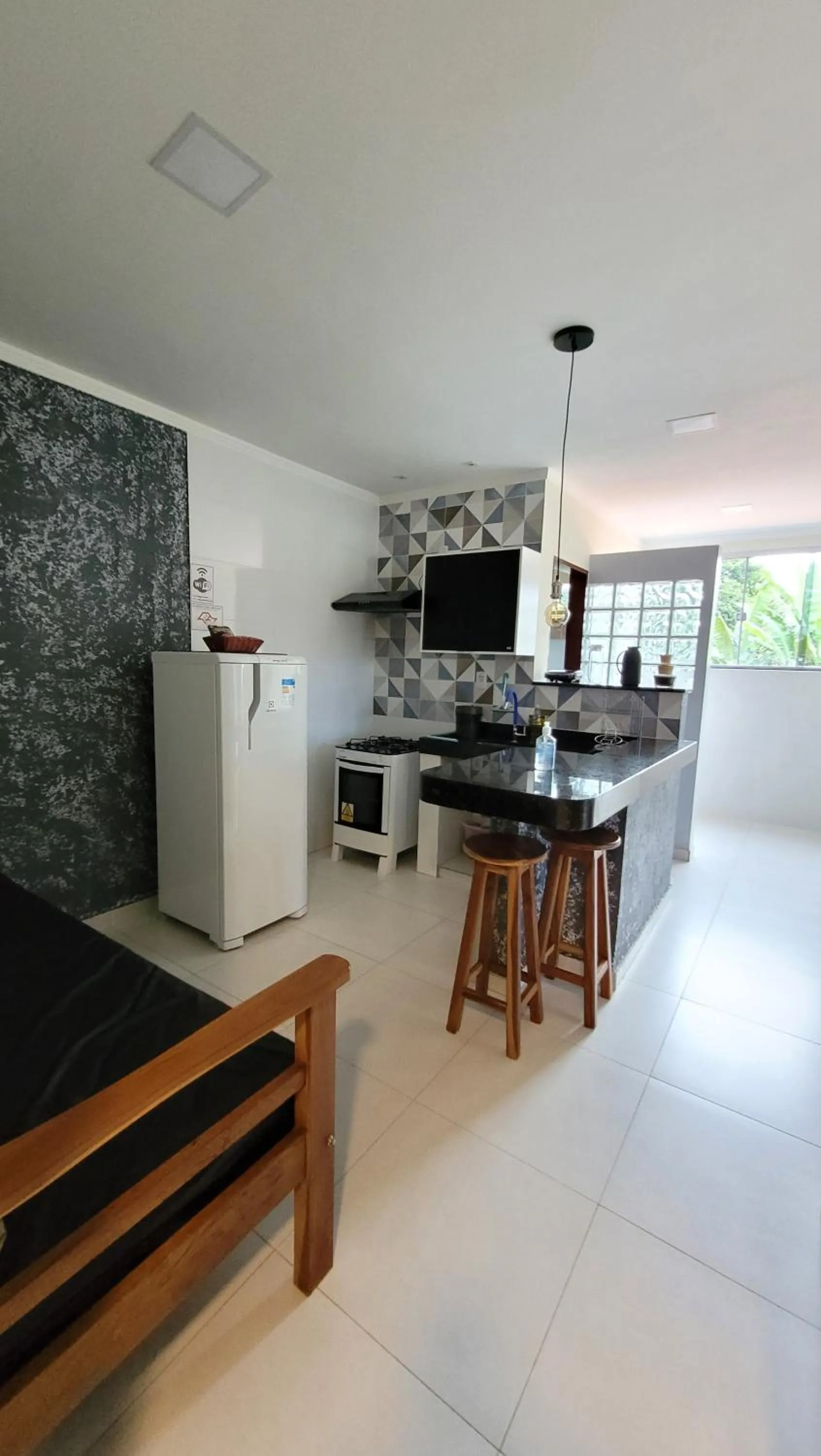 Kitchen or kitchenette in Village São Jorge - Guest Apartment