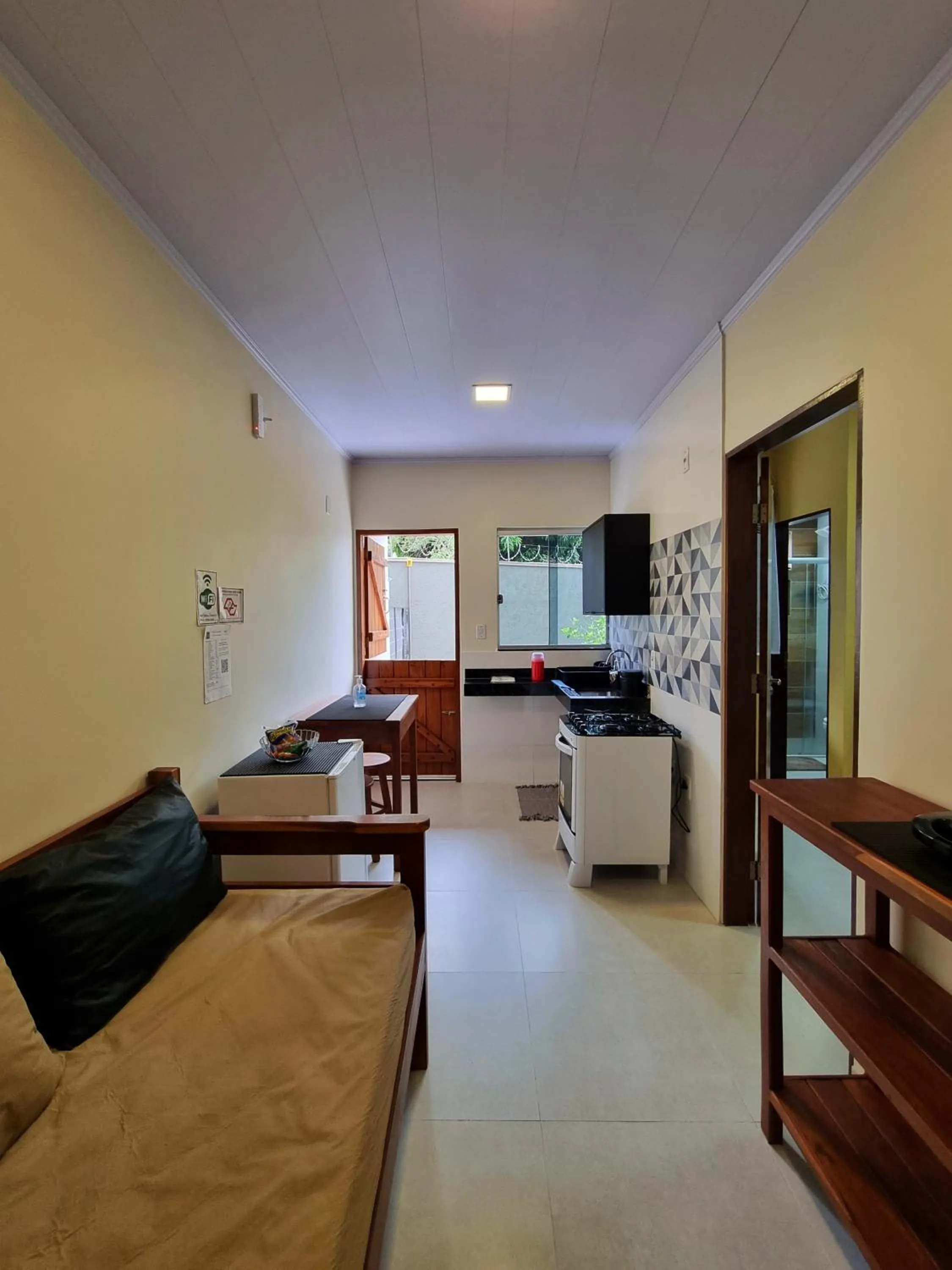 Kitchen or kitchenette in Village São Jorge - Guest Apartment
