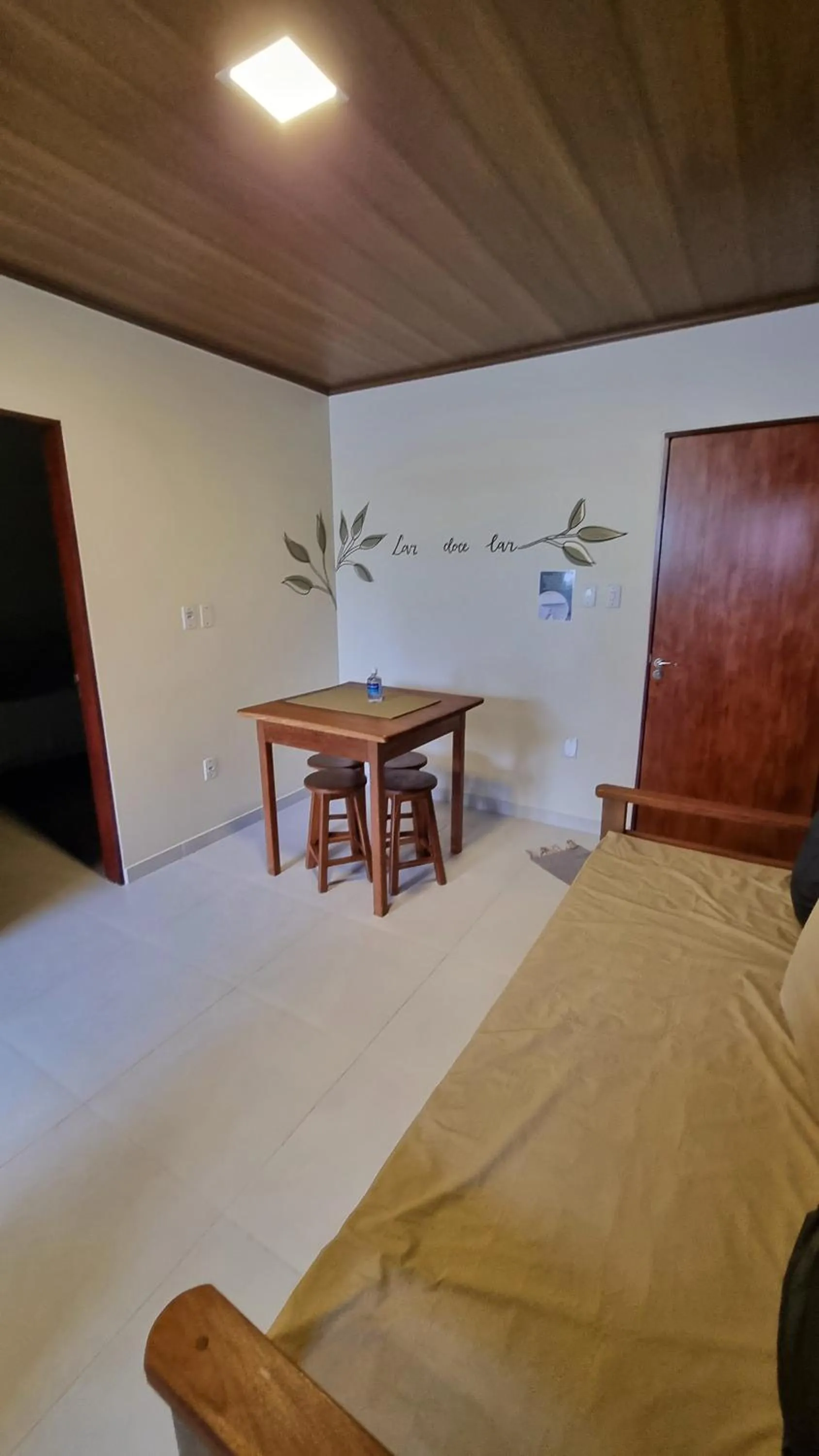 Dining area, Bed in Village São Jorge - Guest Apartment