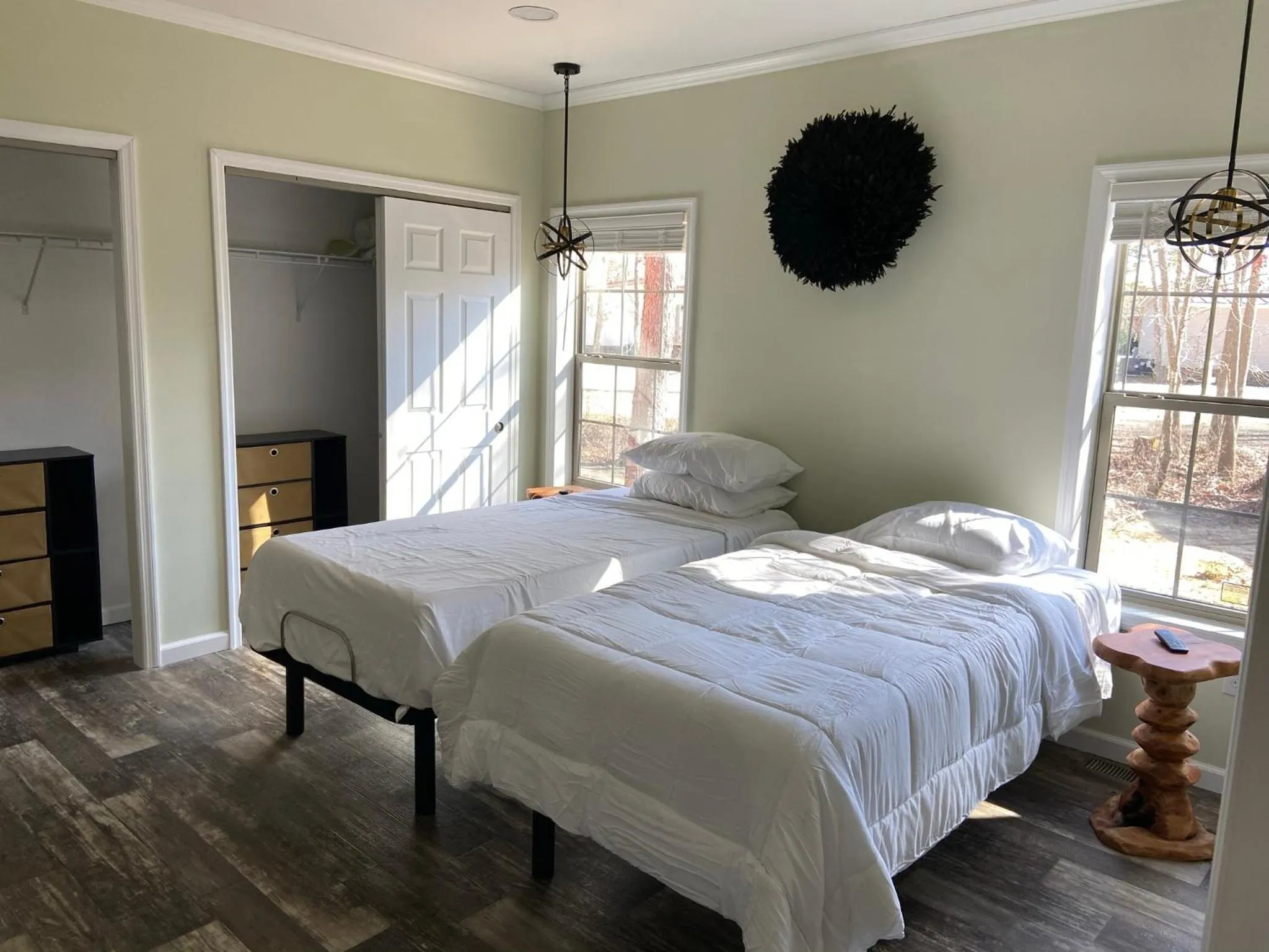 Bed in Swan Lake Resort