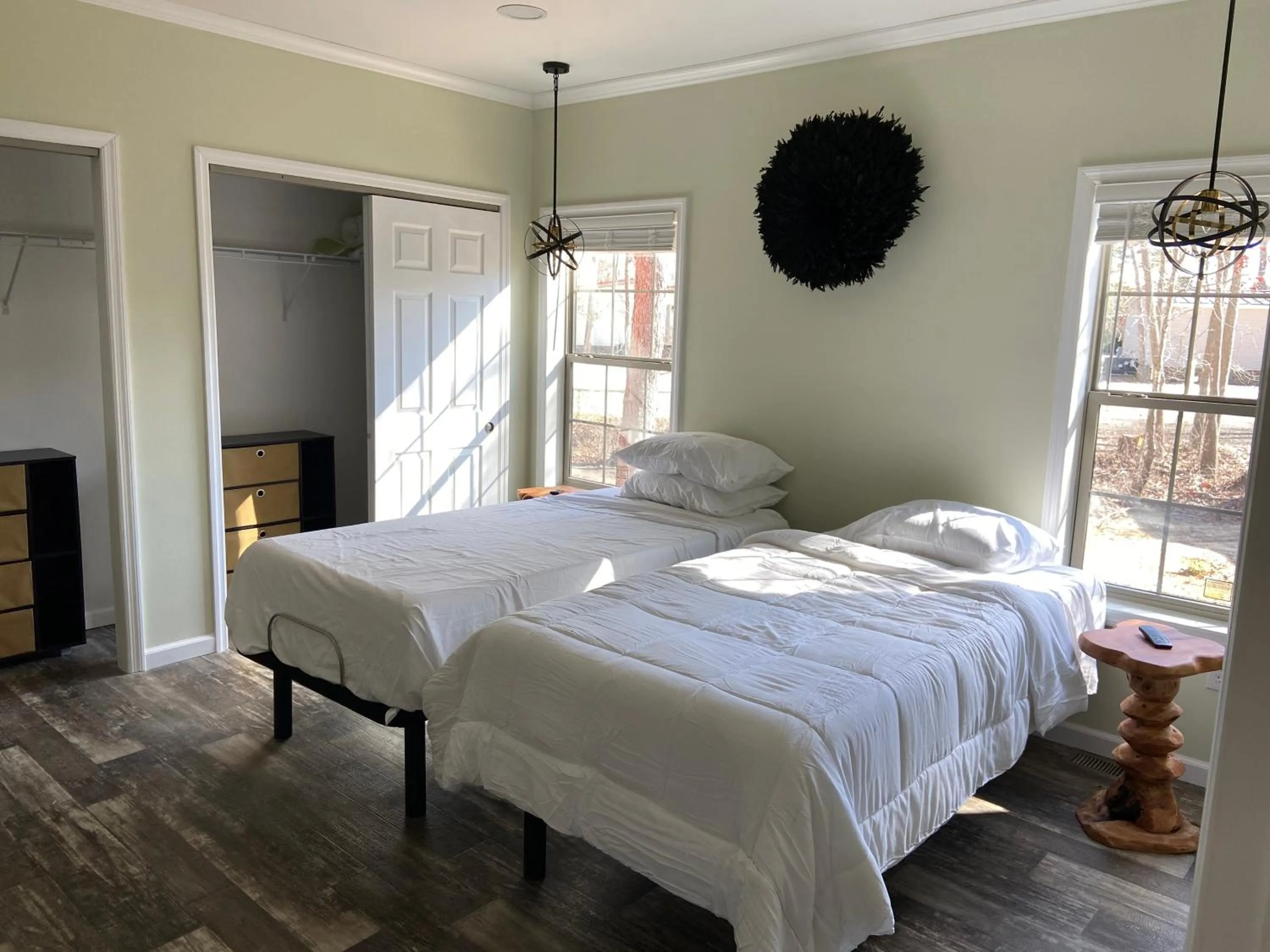 Bed in Swan Lake Resort