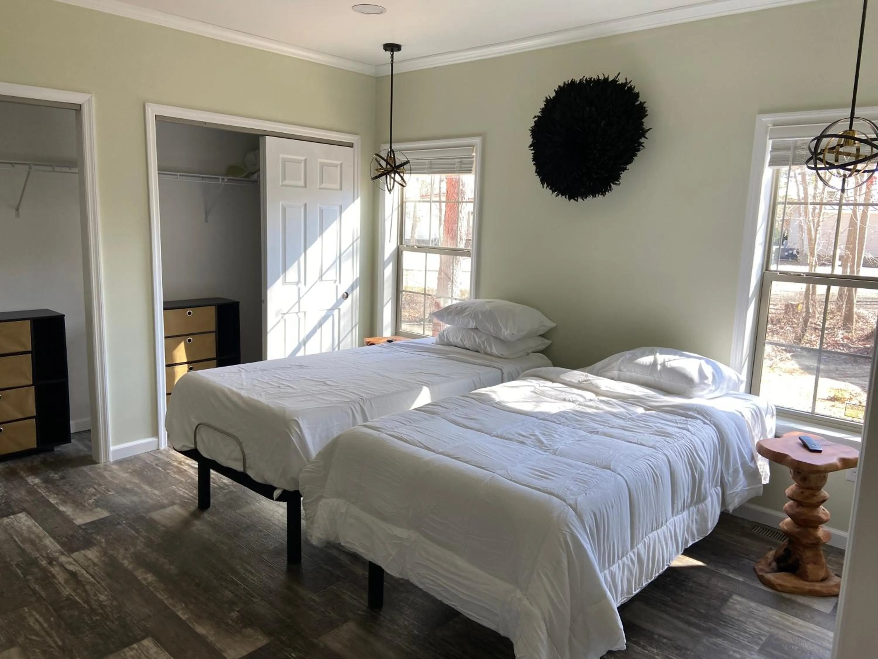 Bed in Swan Lake Resort