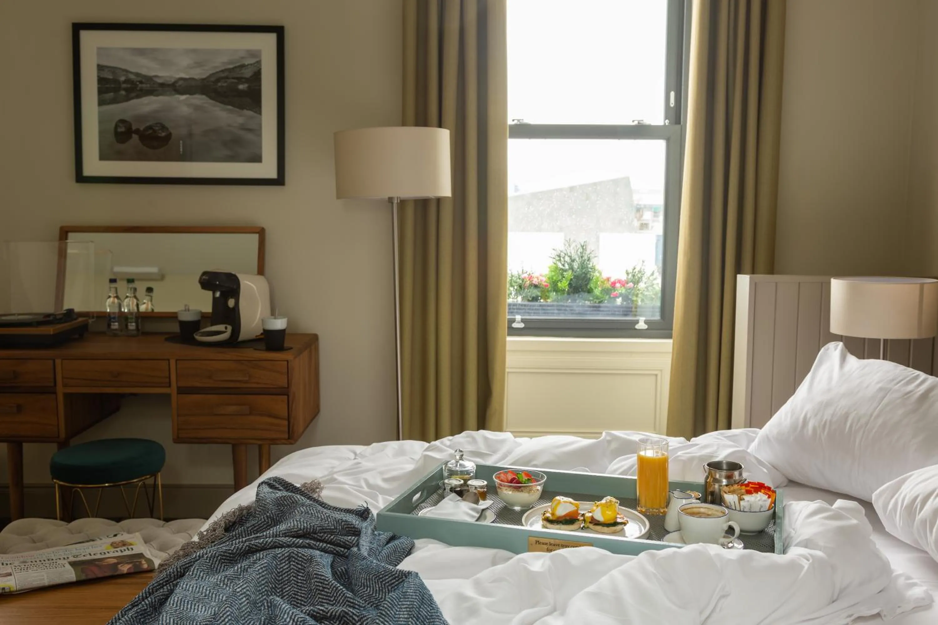 Coffee/tea facilities, Bed in Riva Boutique Hotel