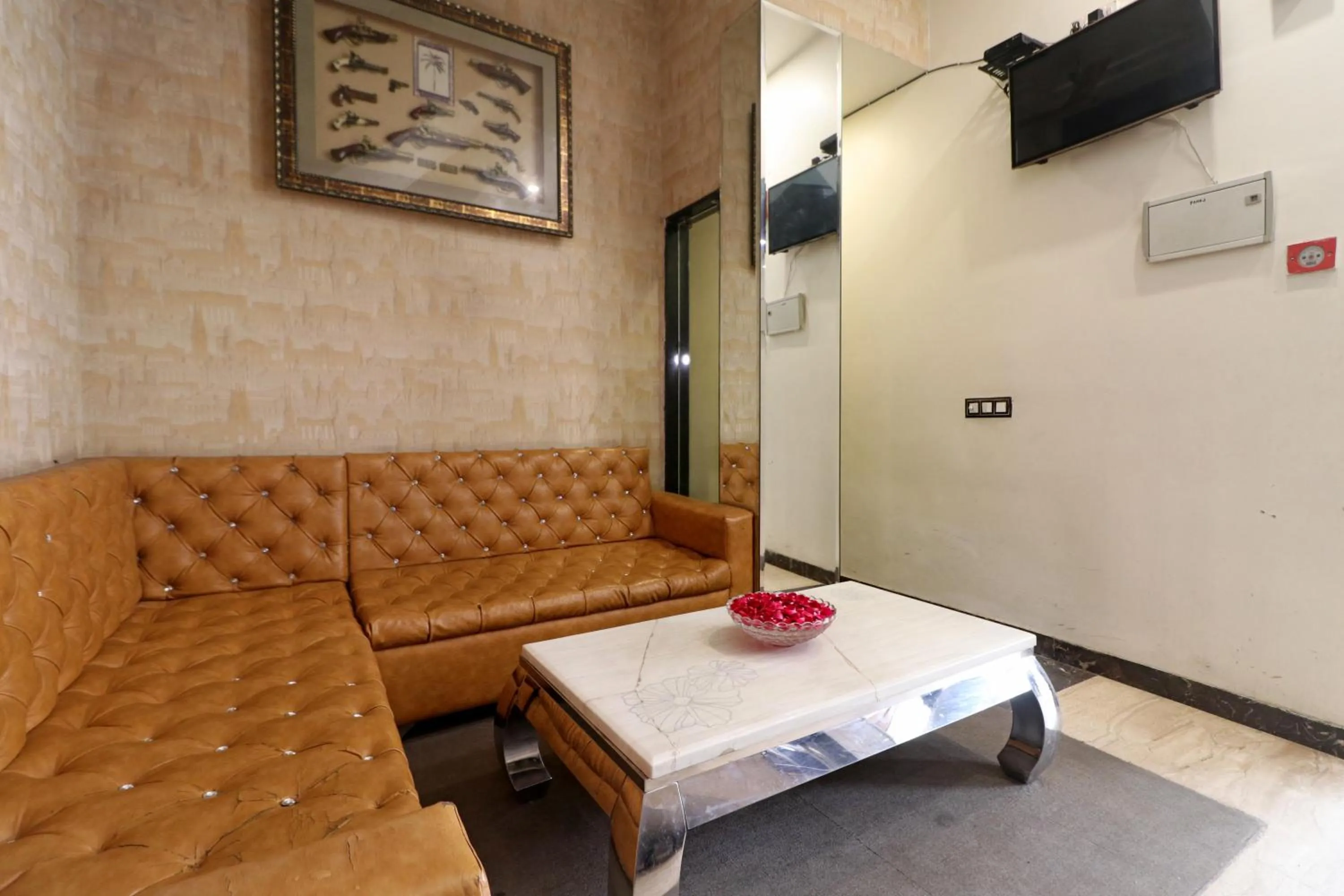 TV and multimedia in Hotel Mannat international by Mannat