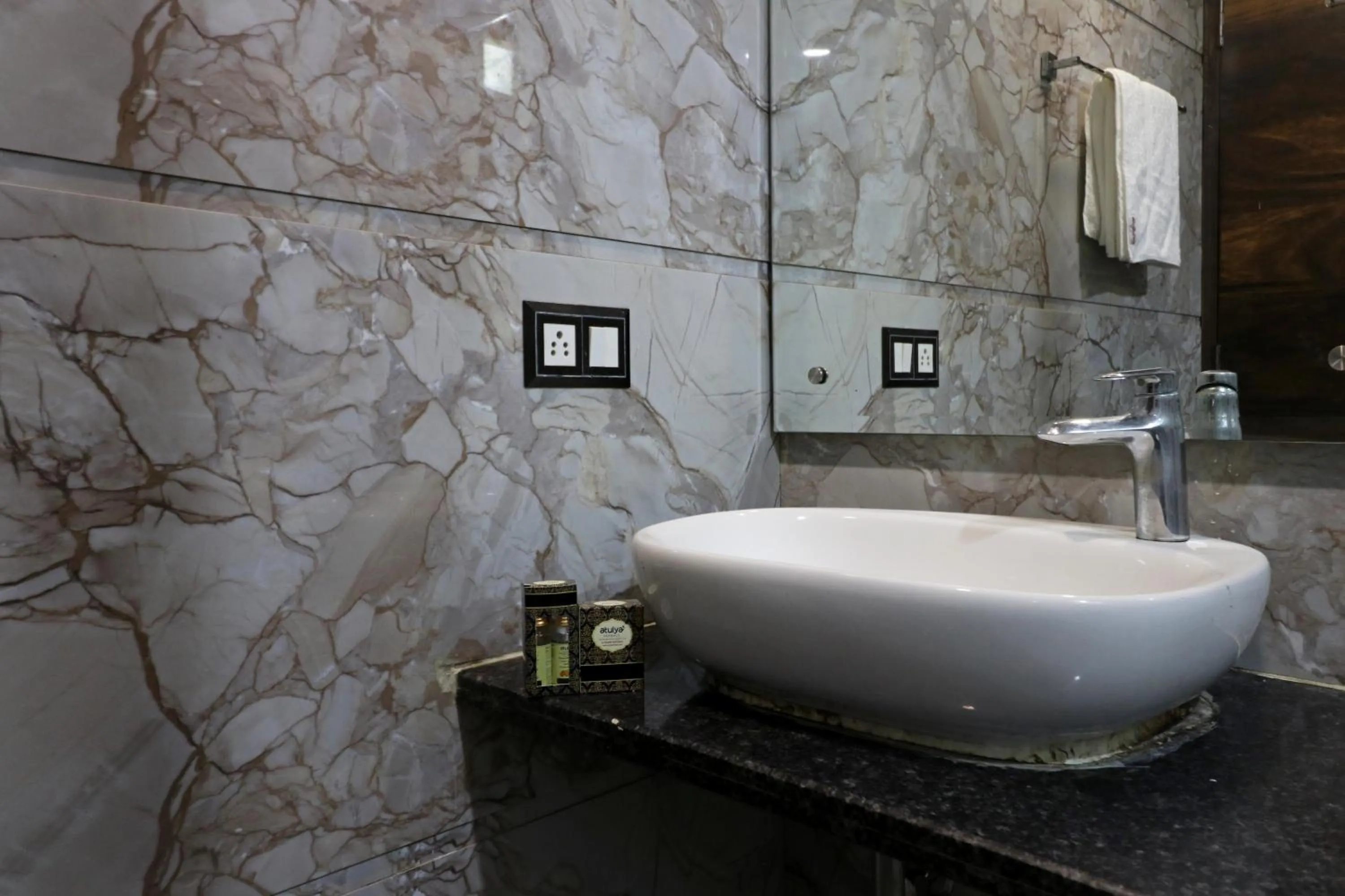 Toilet in Hotel Mannat international by Mannat