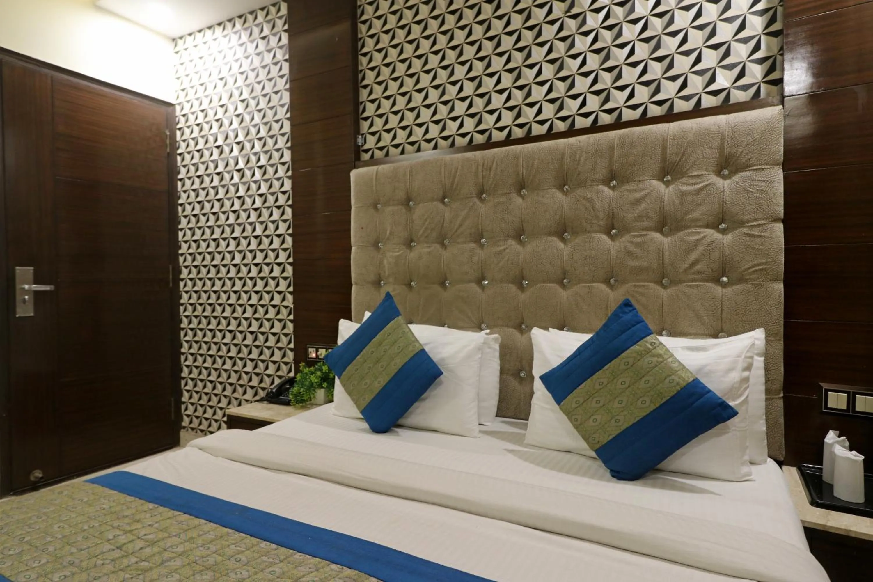 Photo of the whole room, Bed in Hotel Mannat international by Mannat