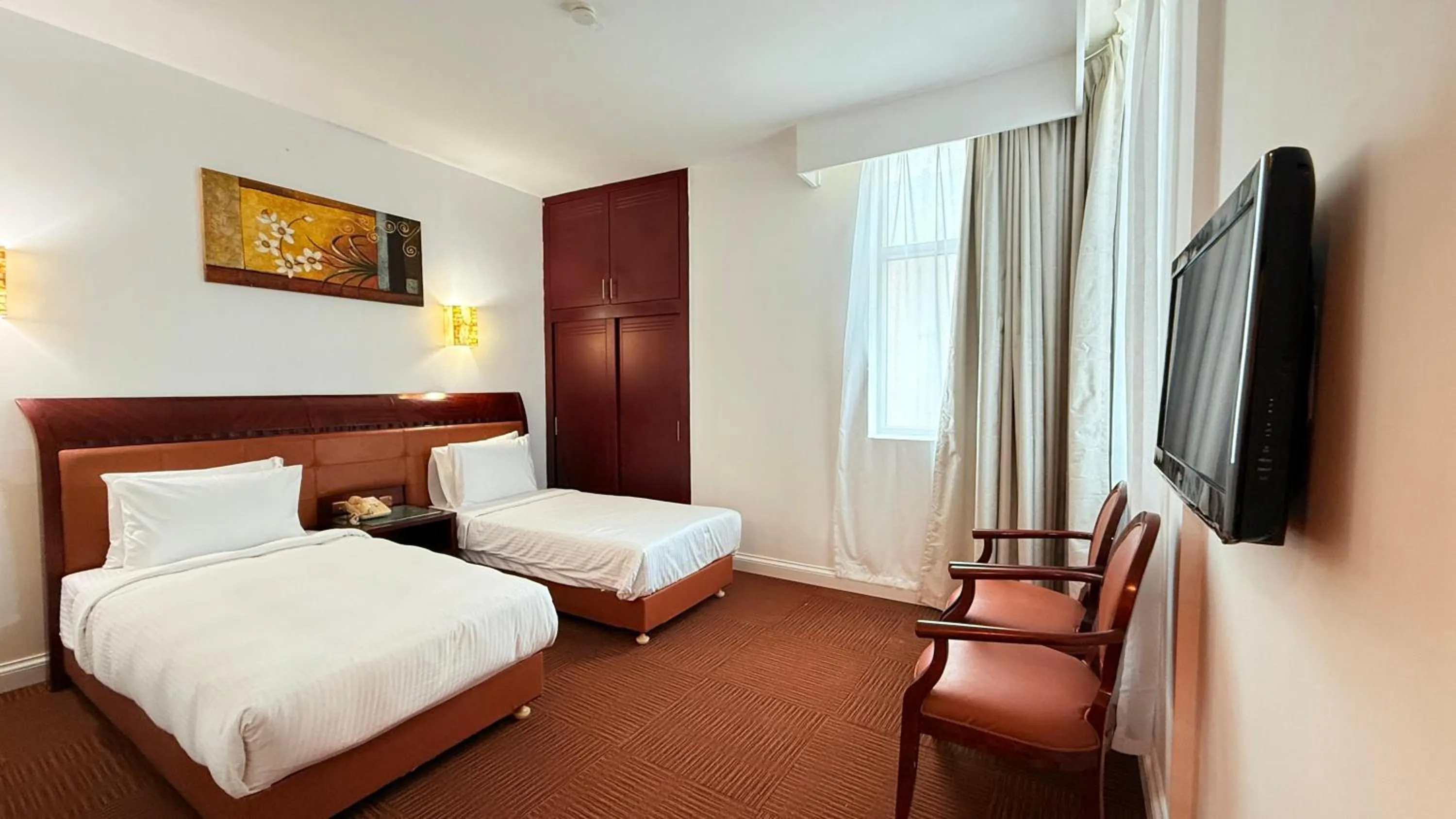 Photo of the whole room, Bed in Palette Sharjah Aparthotel formerly Royal Tulip