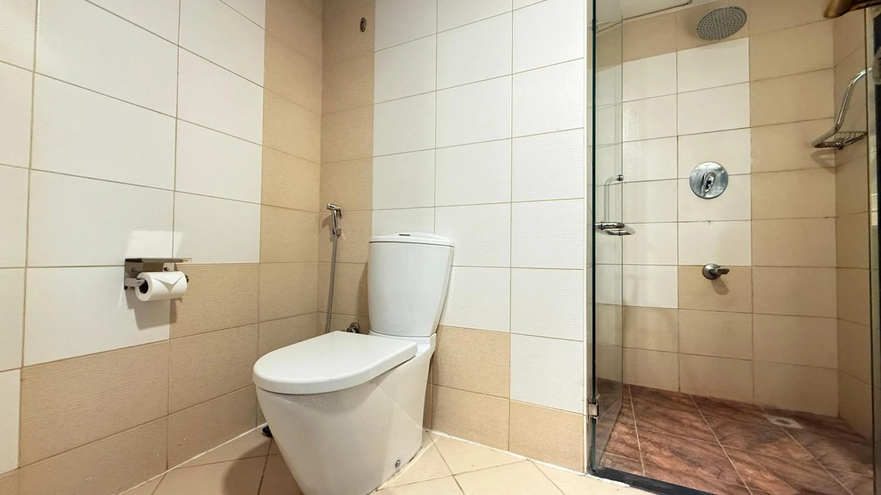 Bathroom in Palette Sharjah Aparthotel formerly Royal Tulip