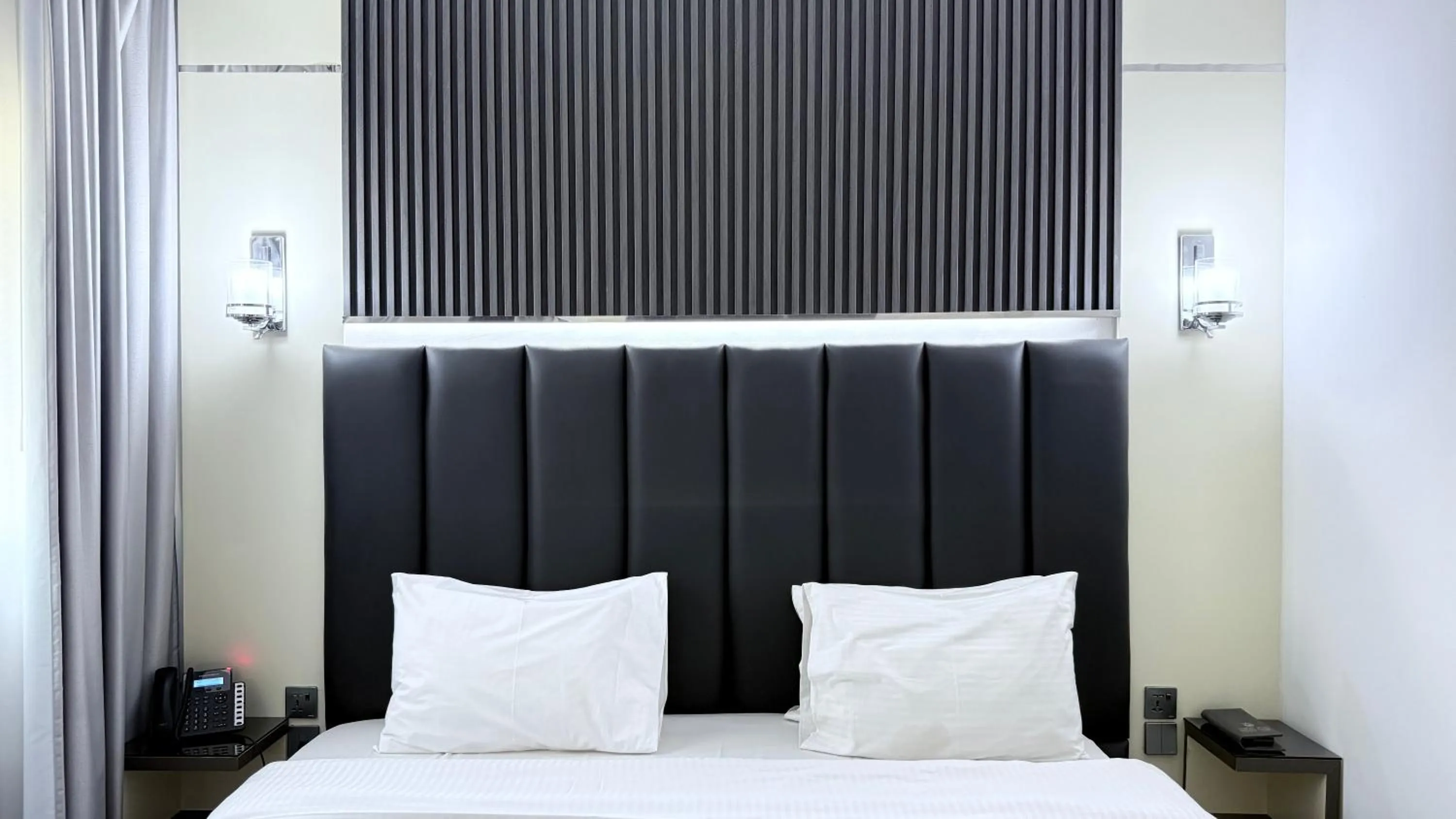 Photo of the whole room, Bed in Palette Sharjah Aparthotel formerly Royal Tulip