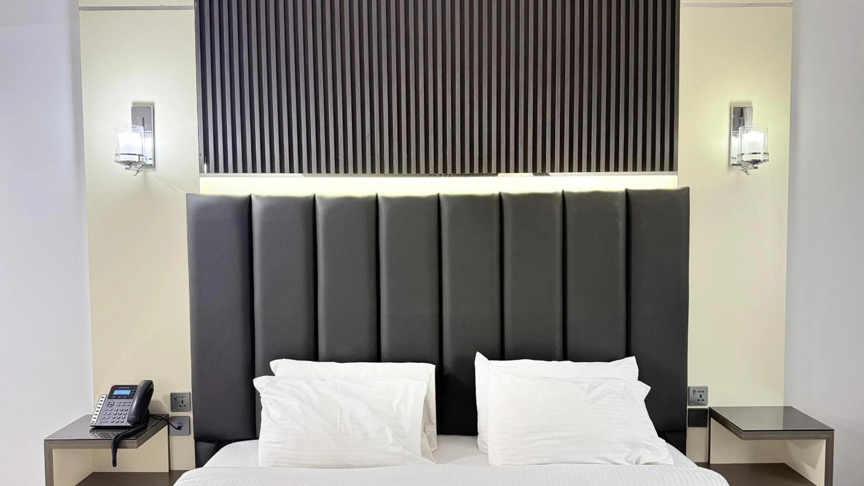 Photo of the whole room, Bed in Palette Sharjah Aparthotel formerly Royal Tulip