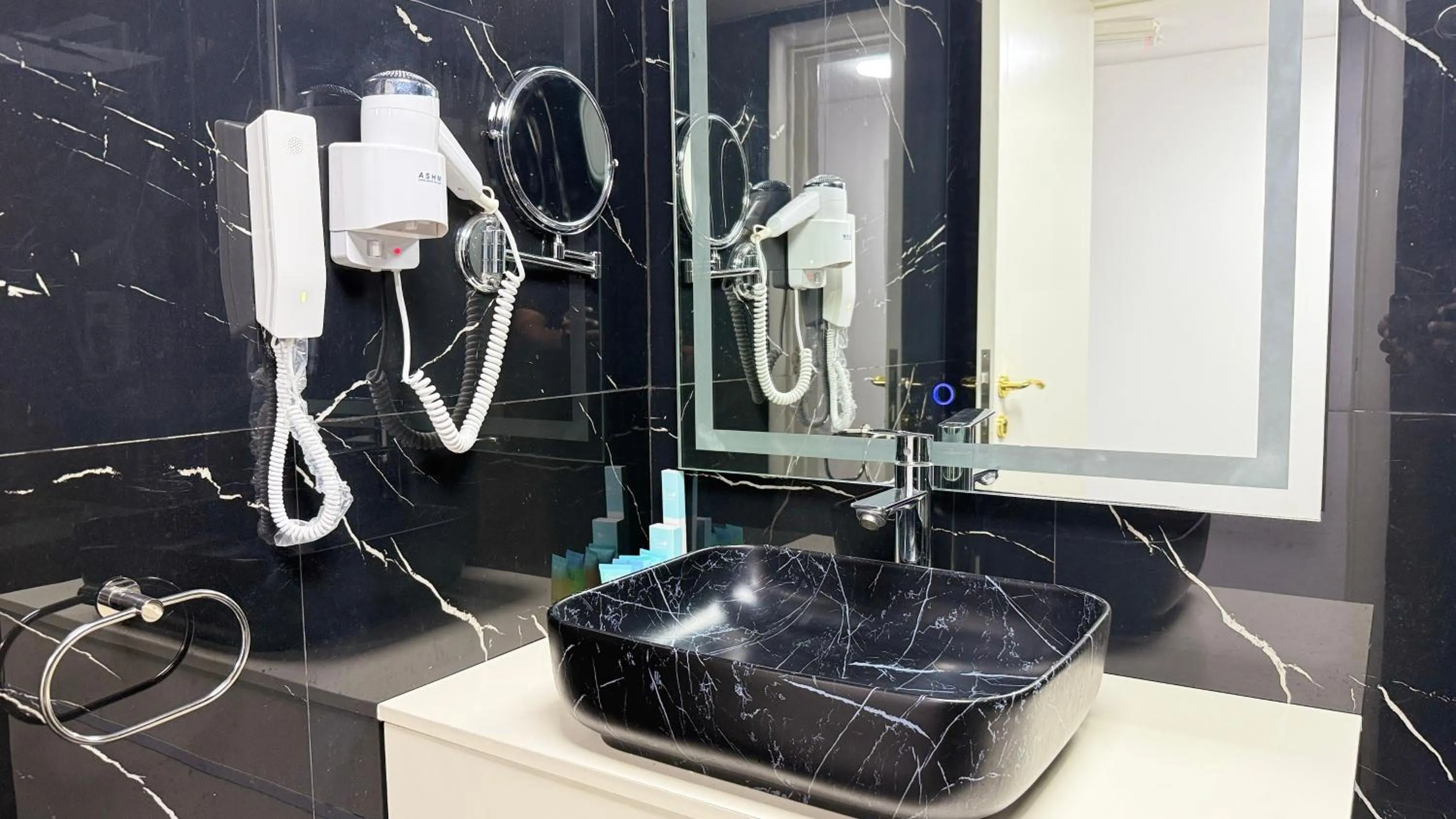 Bathroom in Palette Sharjah Aparthotel formerly Royal Tulip