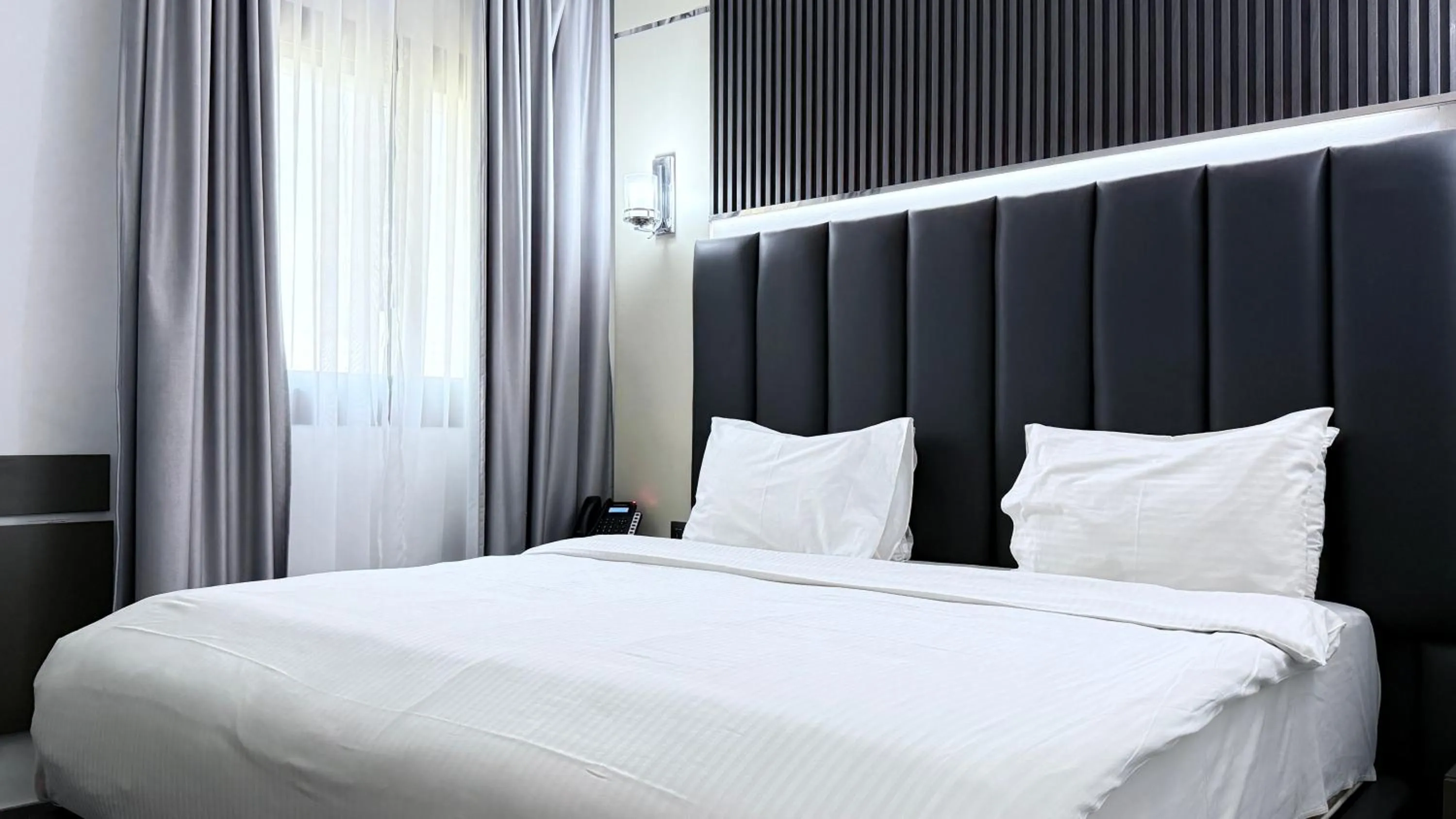 Photo of the whole room, Bed in Palette Sharjah Aparthotel formerly Royal Tulip