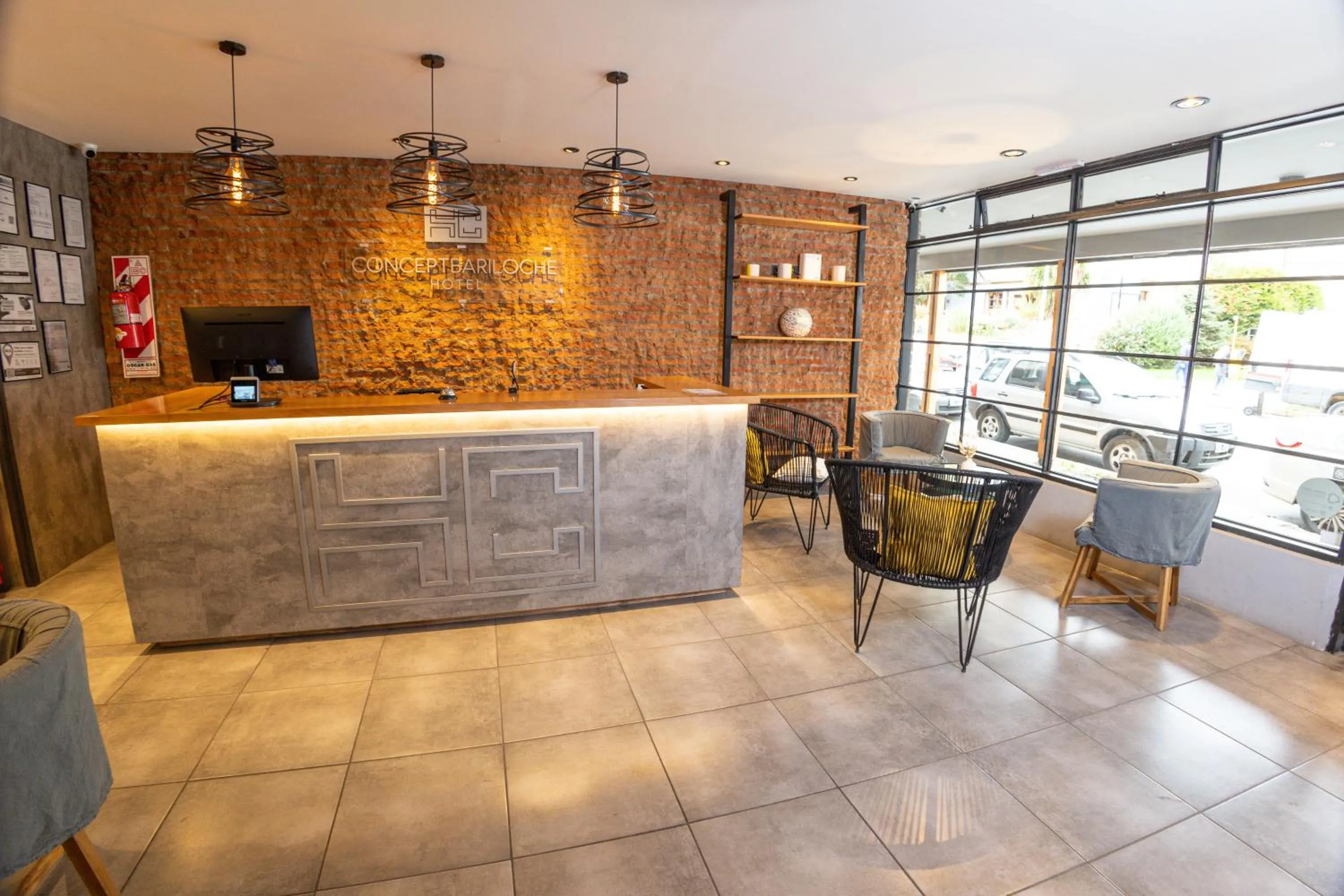 Lobby or reception in HOTEL CONCEPT BARILOCHE