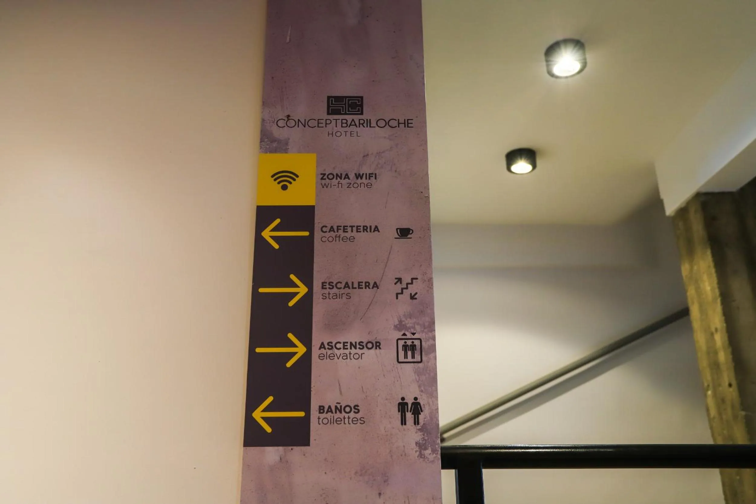 Property logo or sign in HOTEL CONCEPT BARILOCHE