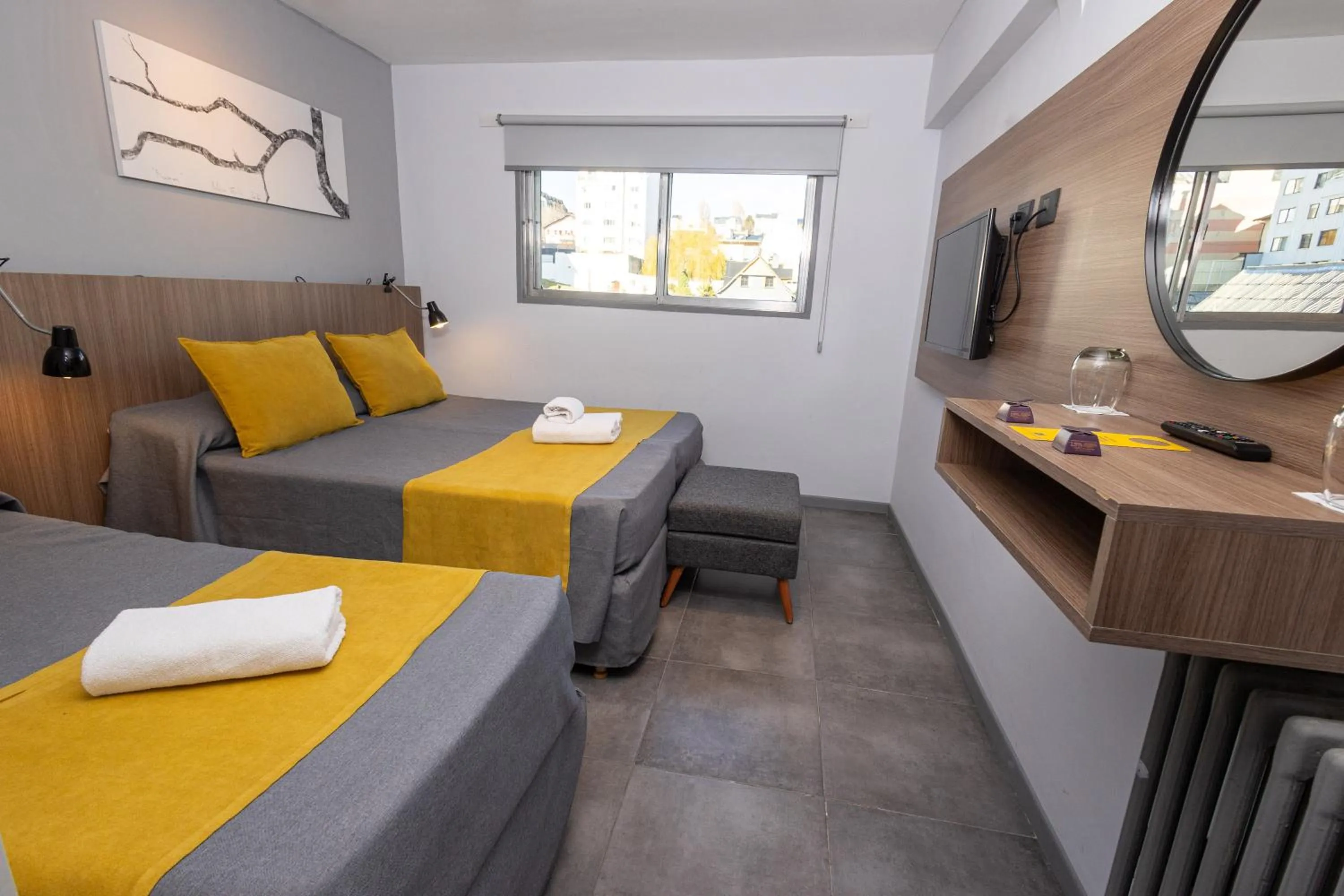 Bed in HOTEL CONCEPT BARILOCHE