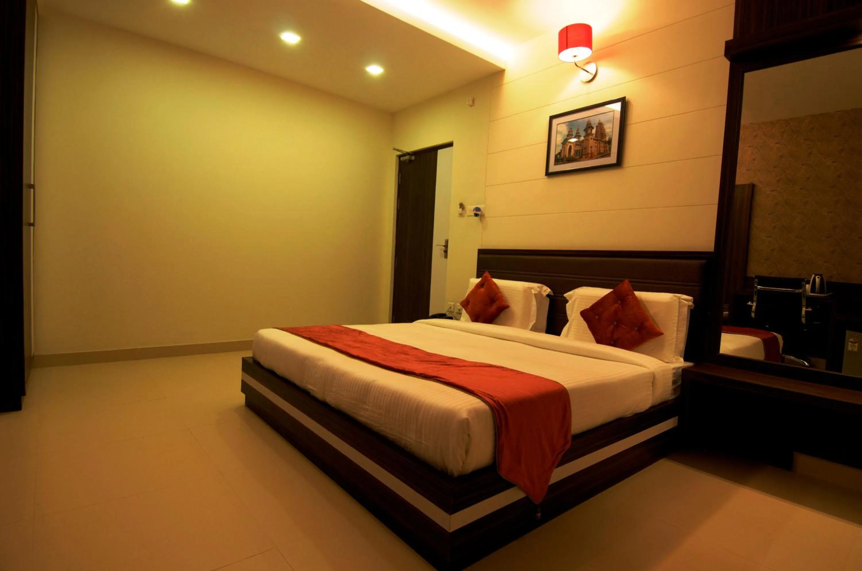 Bed in Hotel Premiere Villa