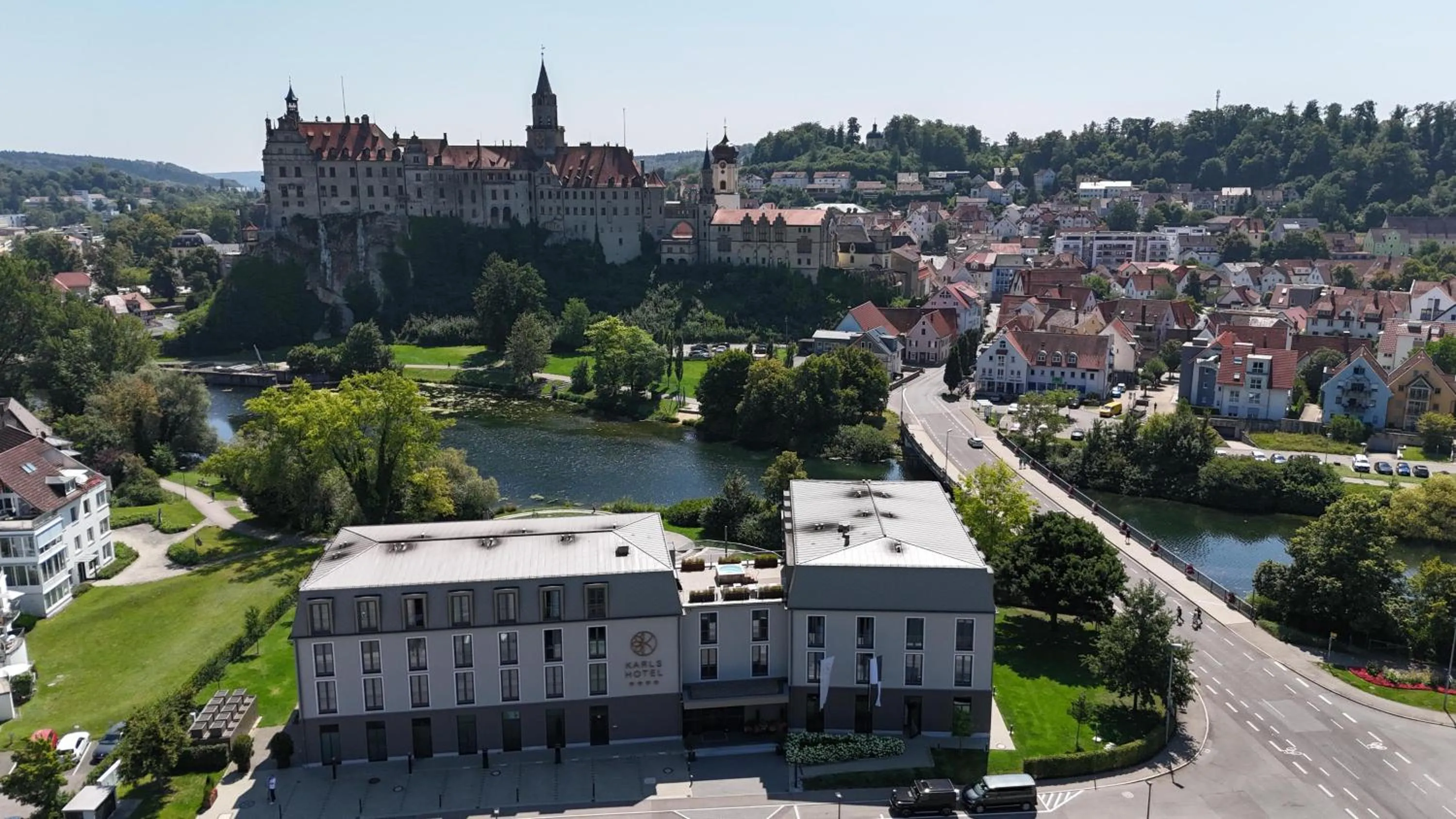 View (from property/room) in Karls Hotel