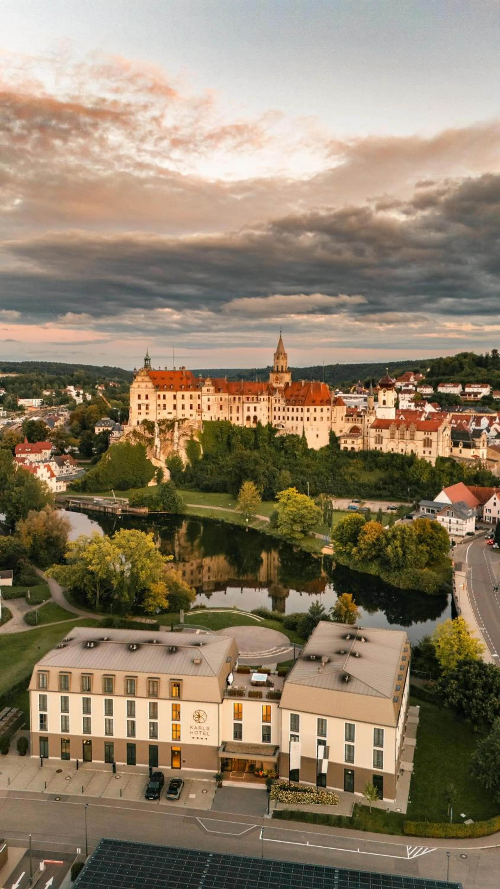 Property building in Karls Hotel