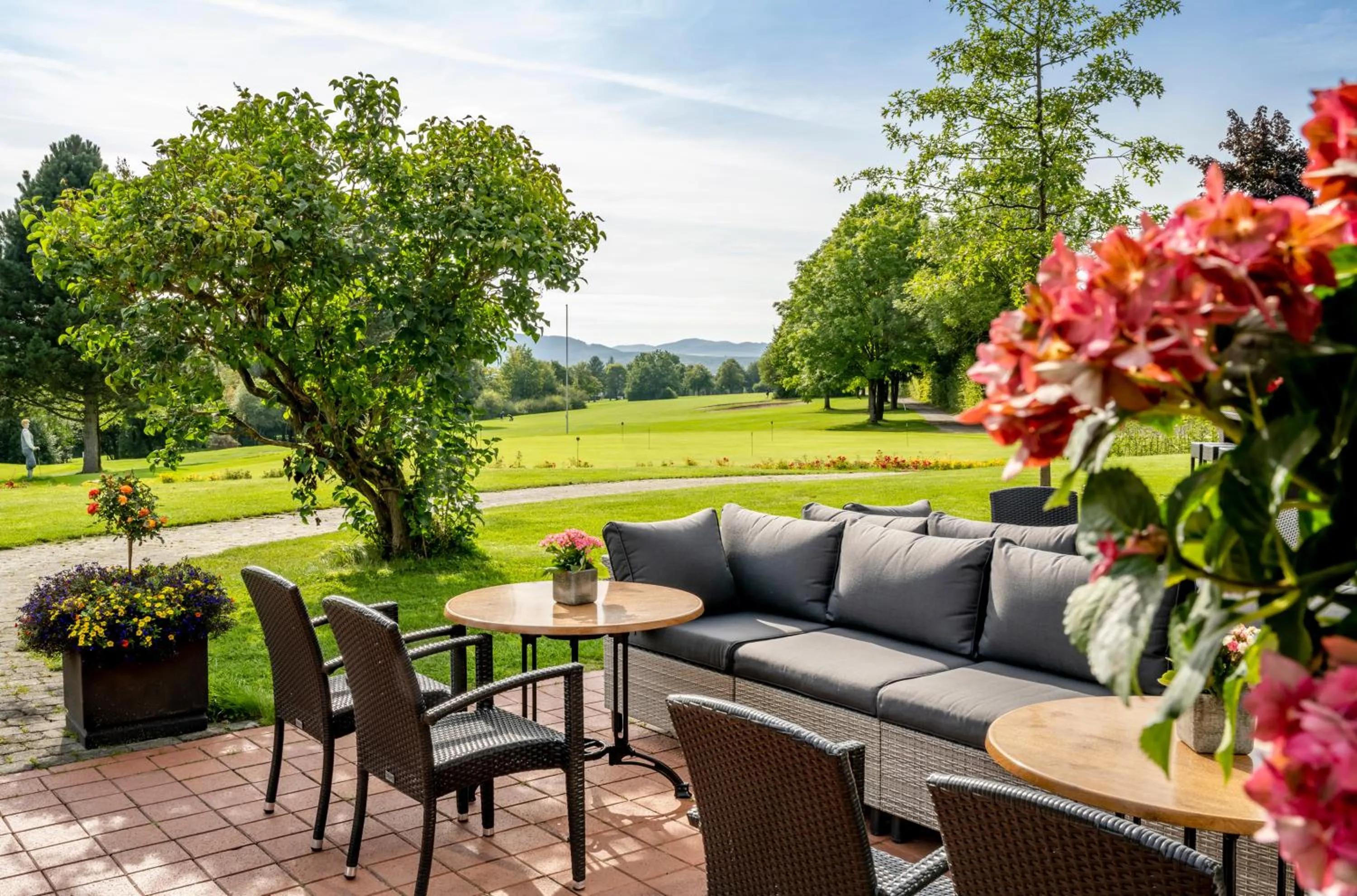 Golfcourse in Hotel Deimann