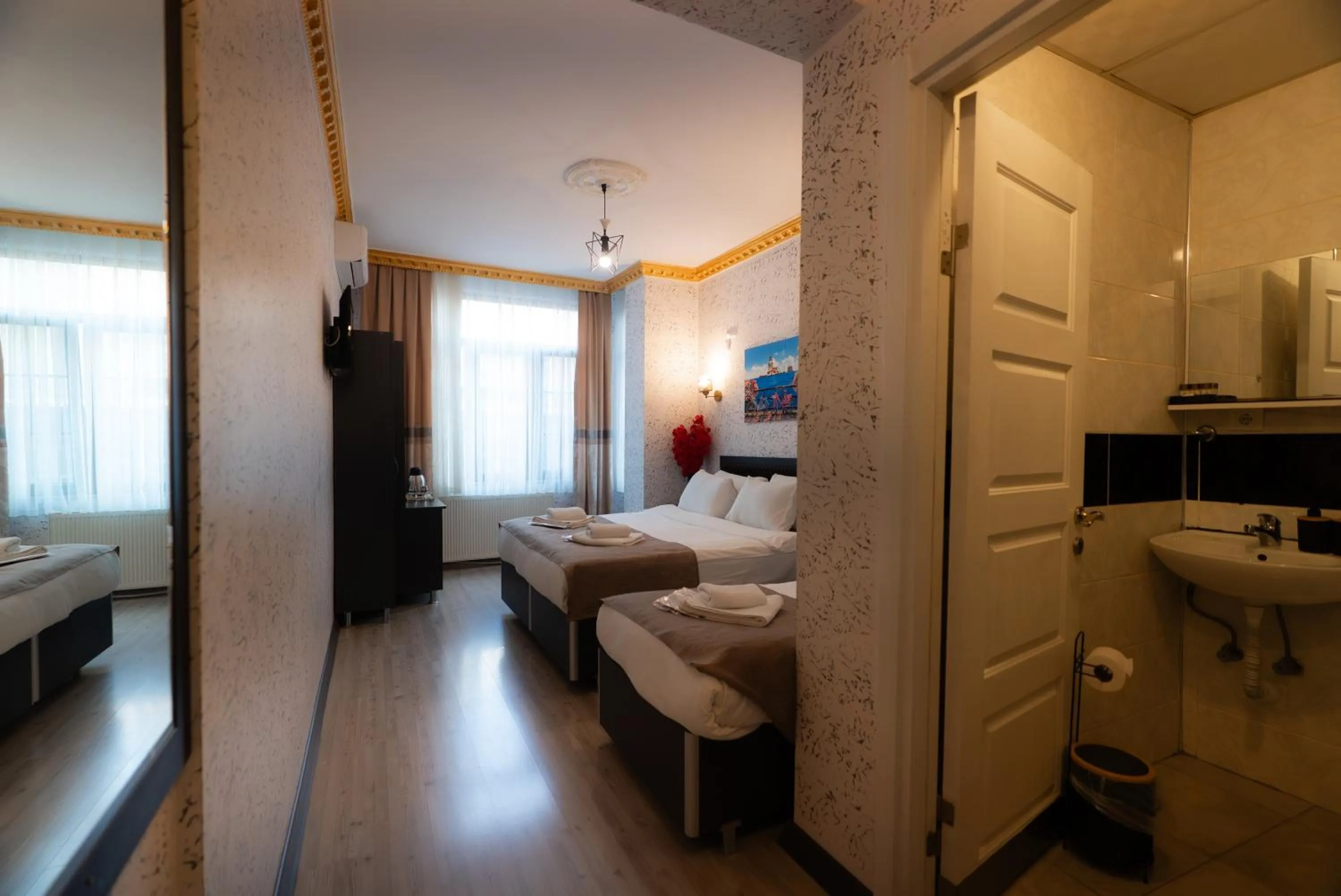 Bed in Golden Horn Park Hotel