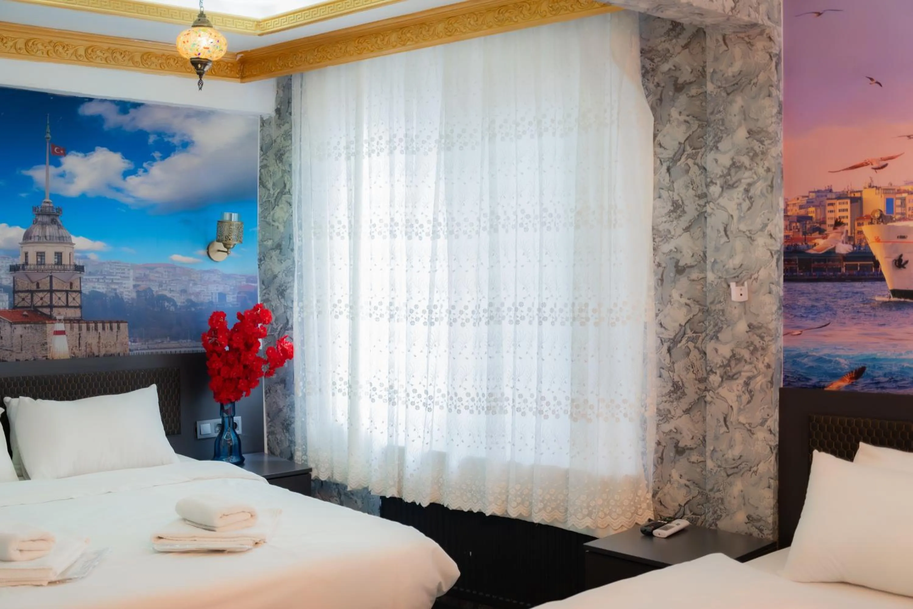 Bed in Golden Horn Park Hotel