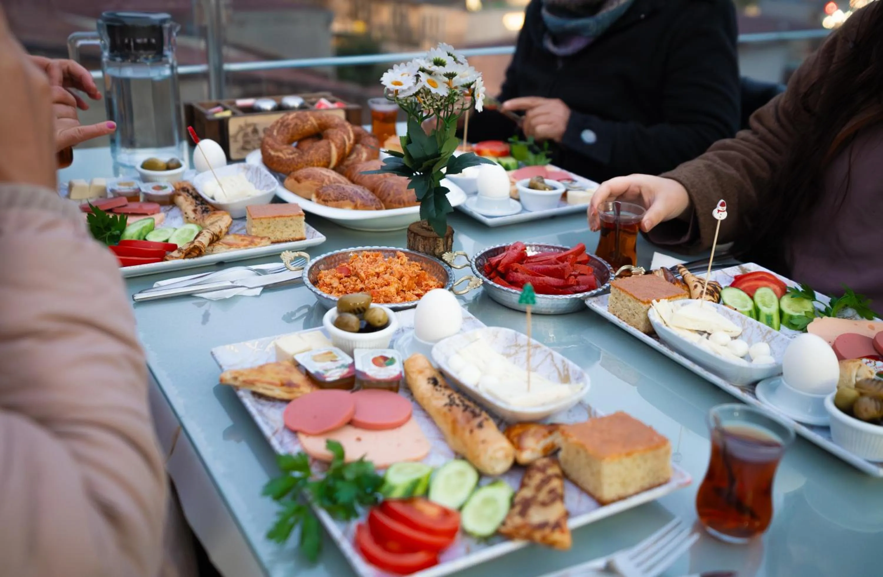 People in Golden Horn Park Hotel
