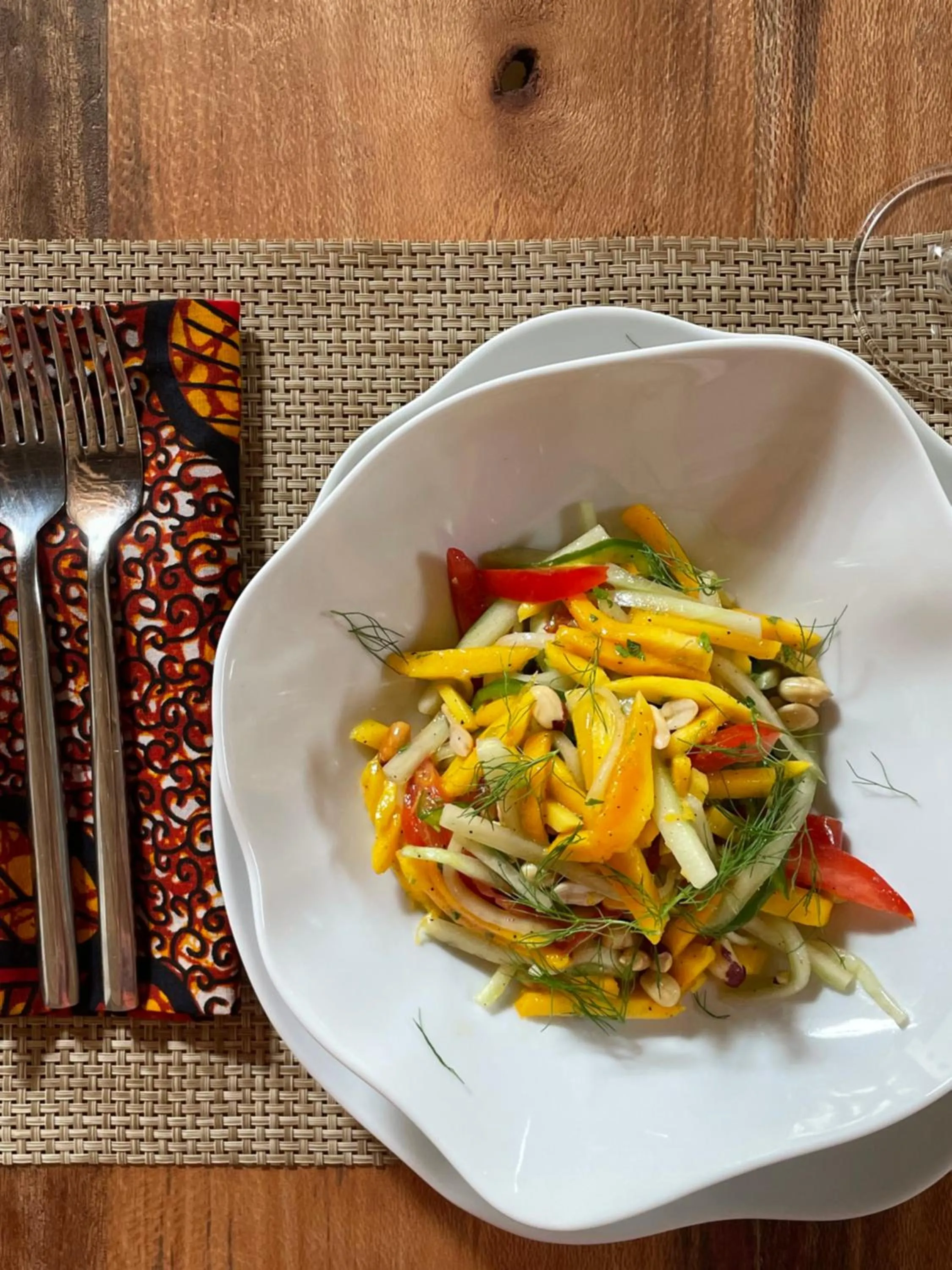 Food in Marafiki Beach Hotel & SPA