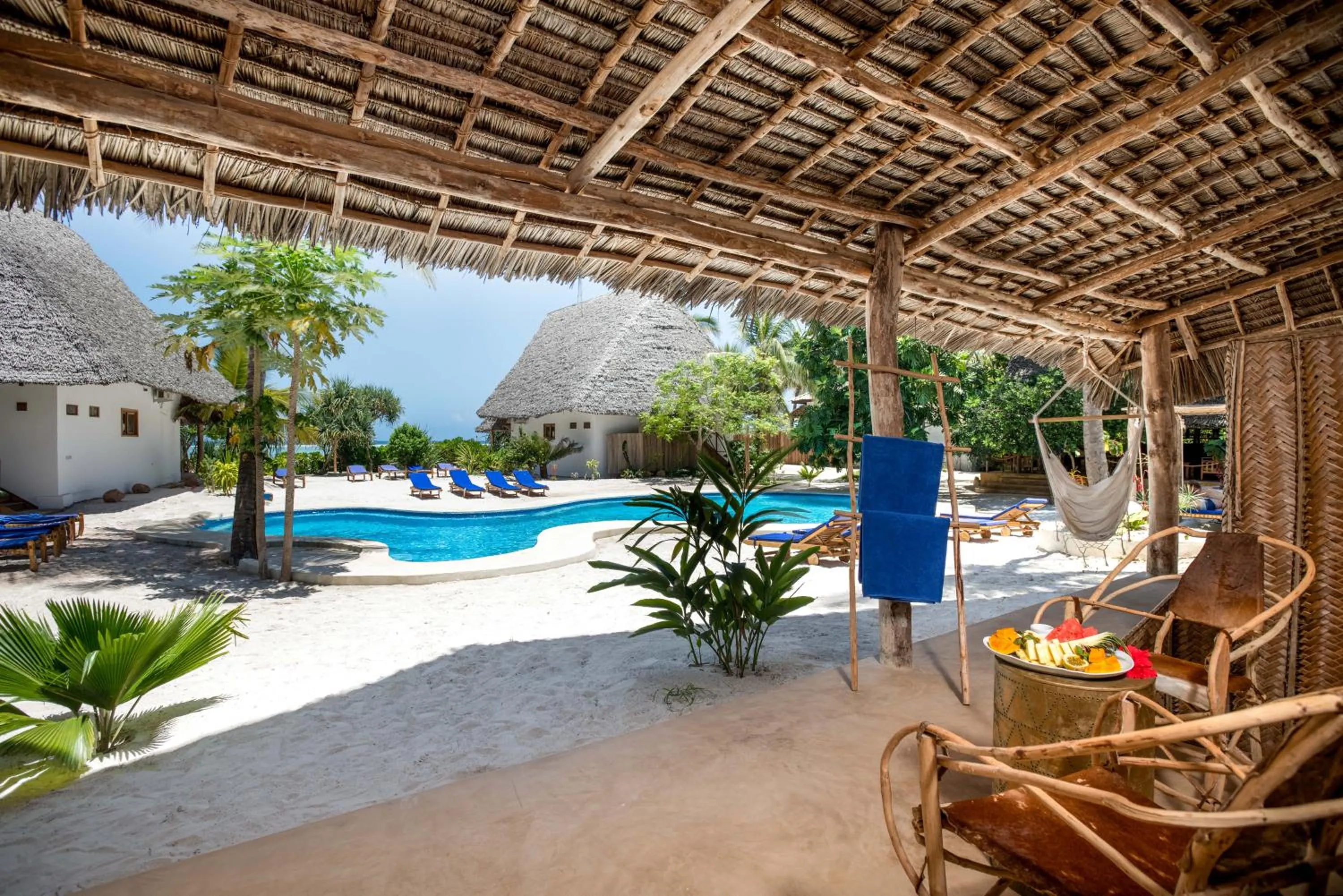 Pool view in Marafiki Beach Hotel & SPA