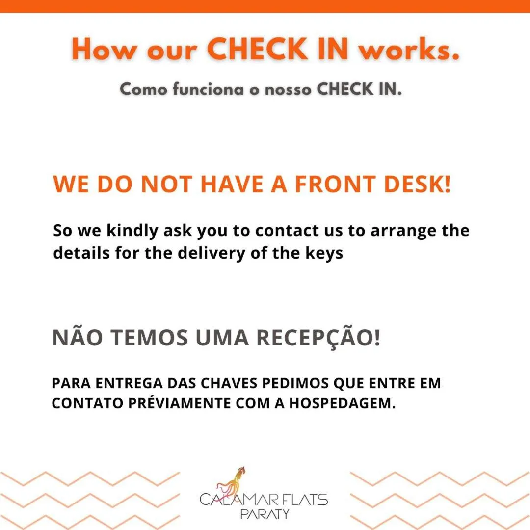 Lobby or reception in Calamar Flats Paraty