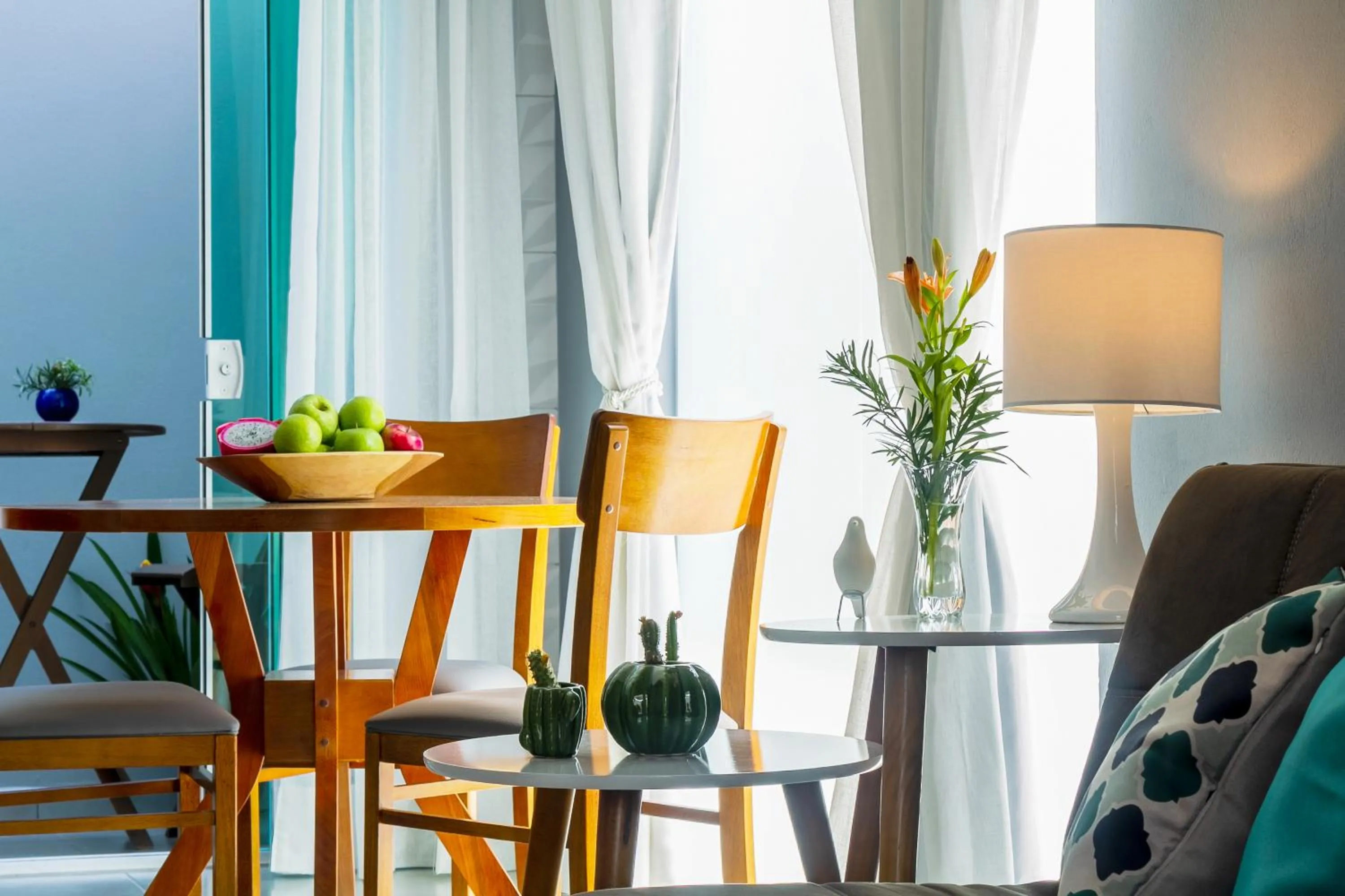 Decorative detail in Calamar Flats Paraty