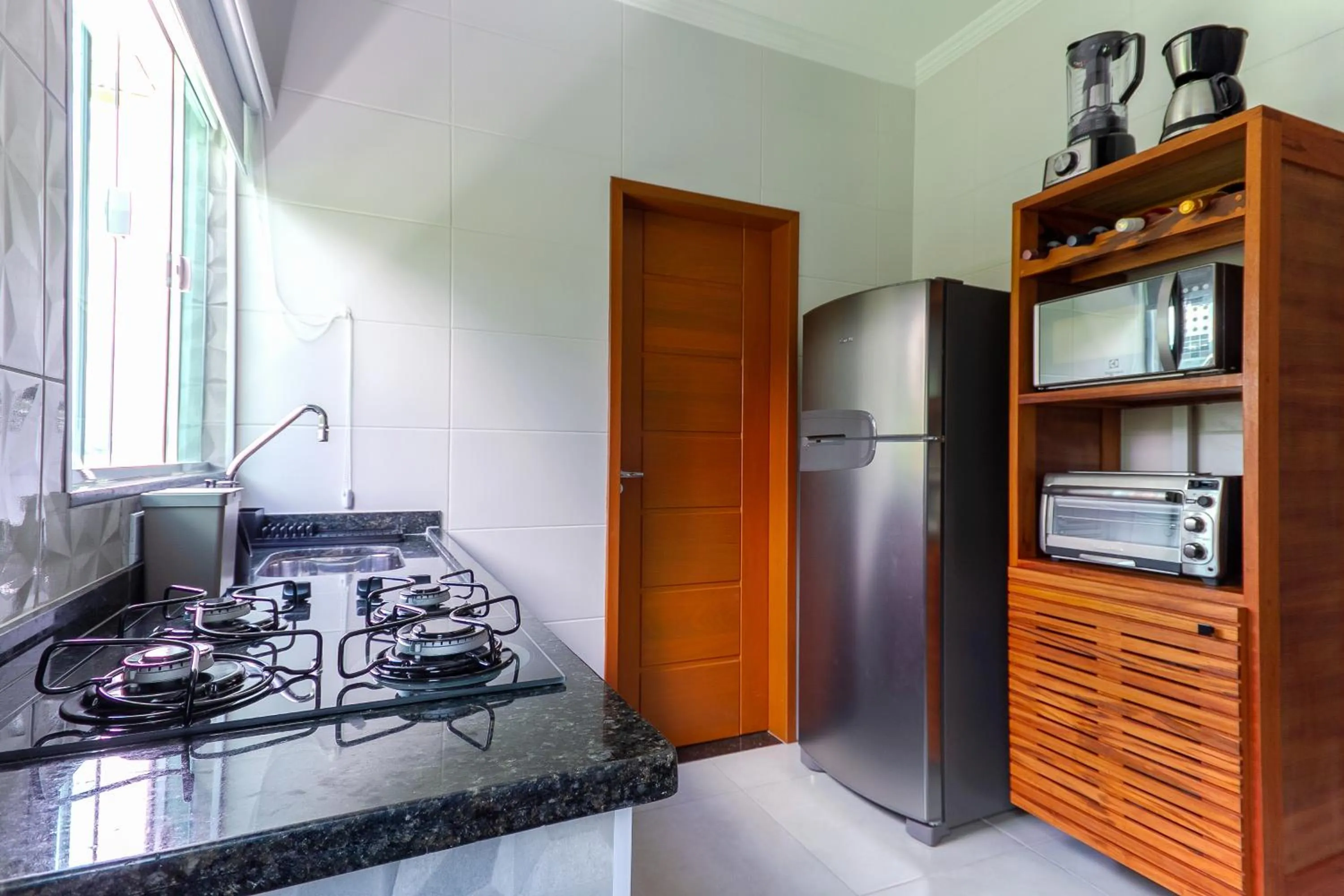 Kitchen or kitchenette in Calamar Flats Paraty