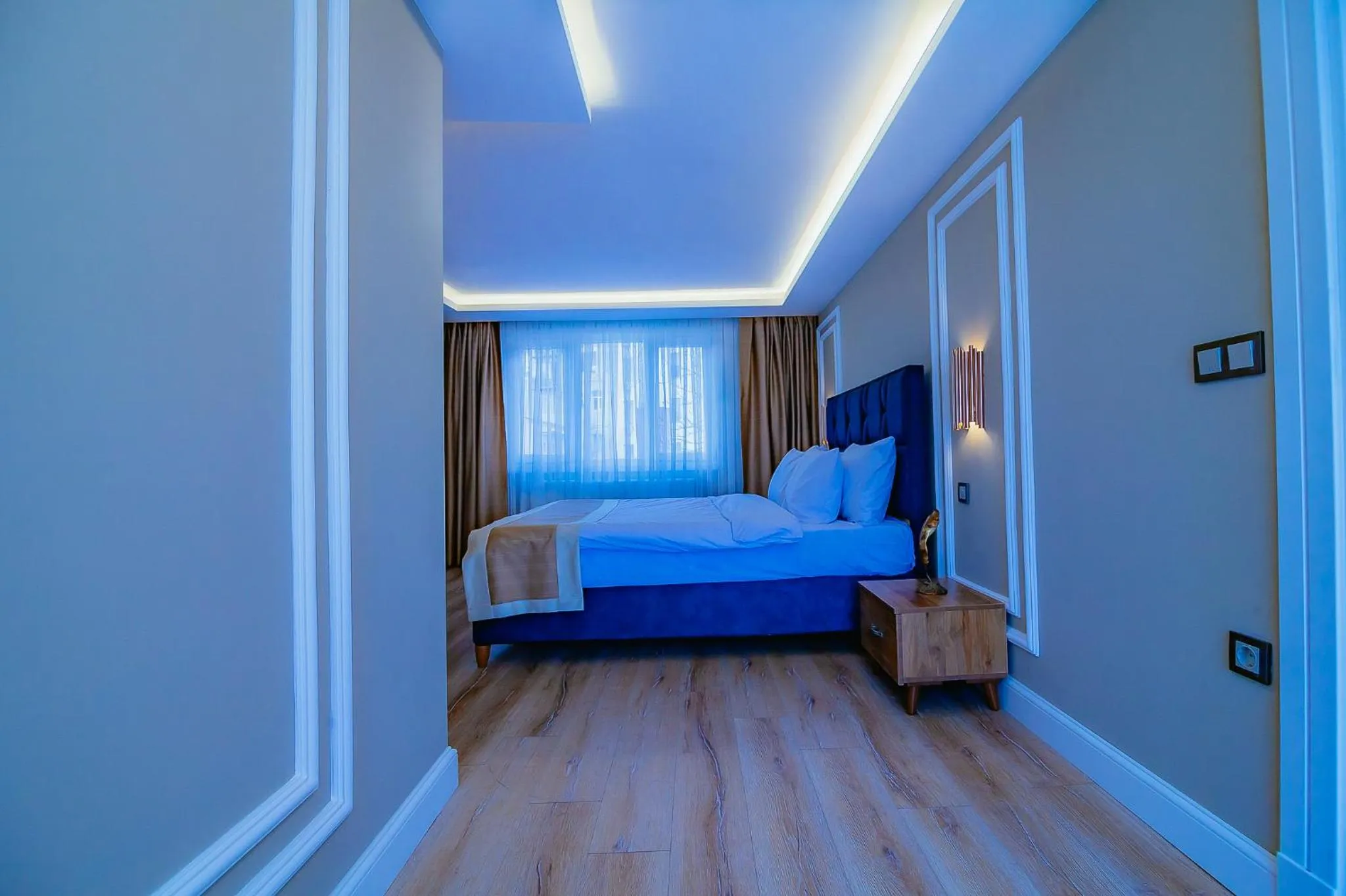 Bed in Galata Hill Hotel