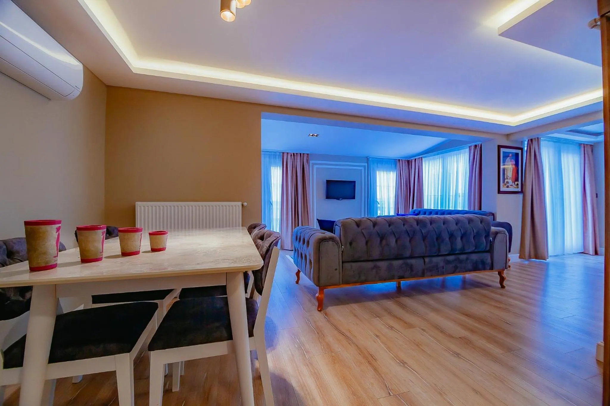 Living room in Galata Hill Hotel