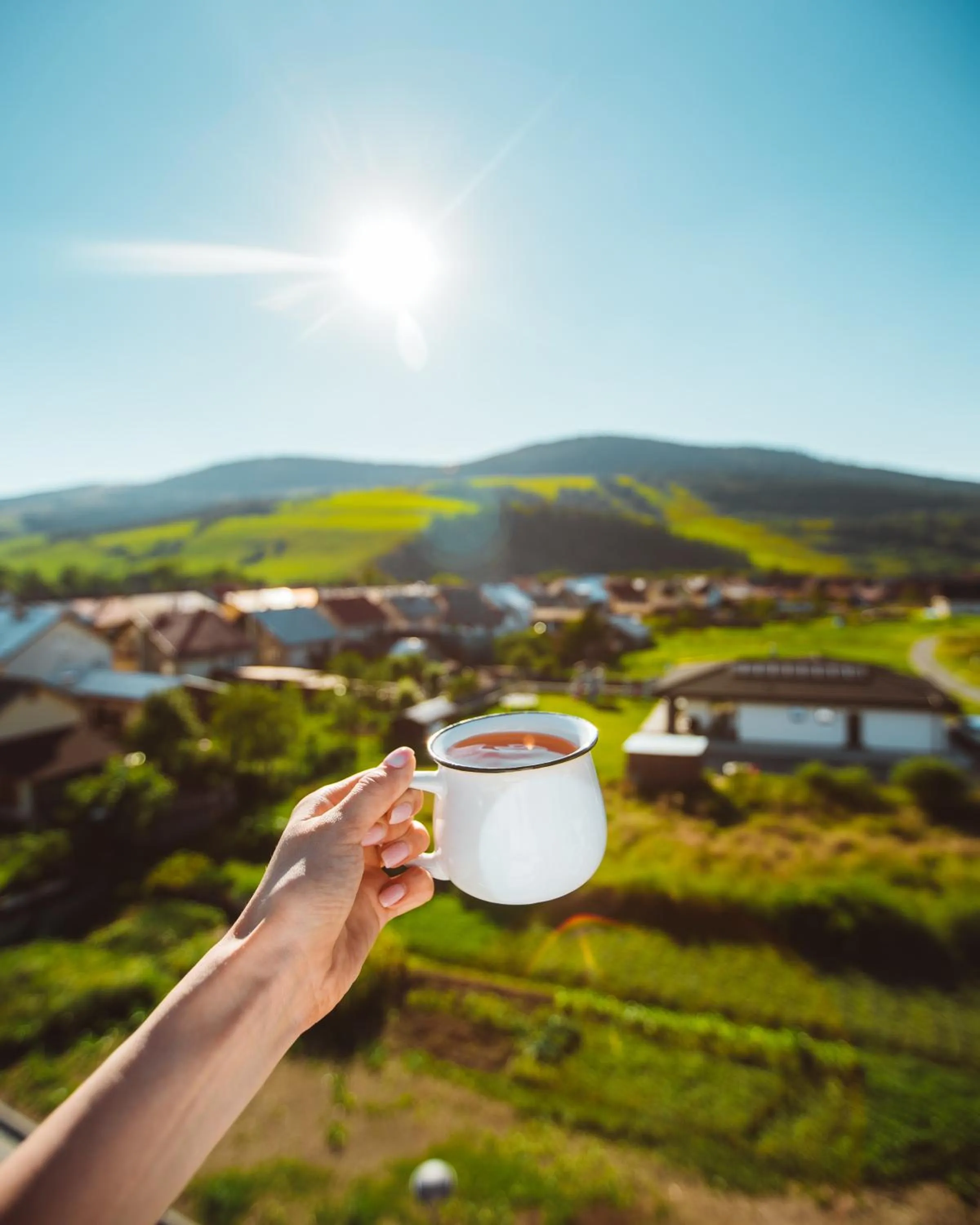 Sunset in Apartmán Vila Zuberec