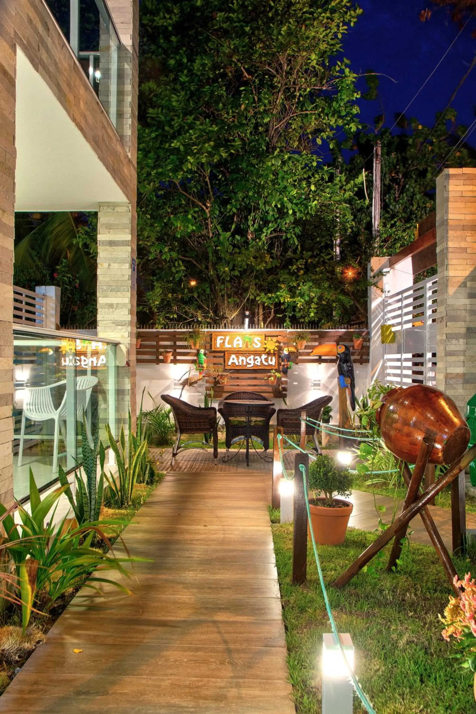 Garden view in Flats Angatu Porto de Galinhas PE